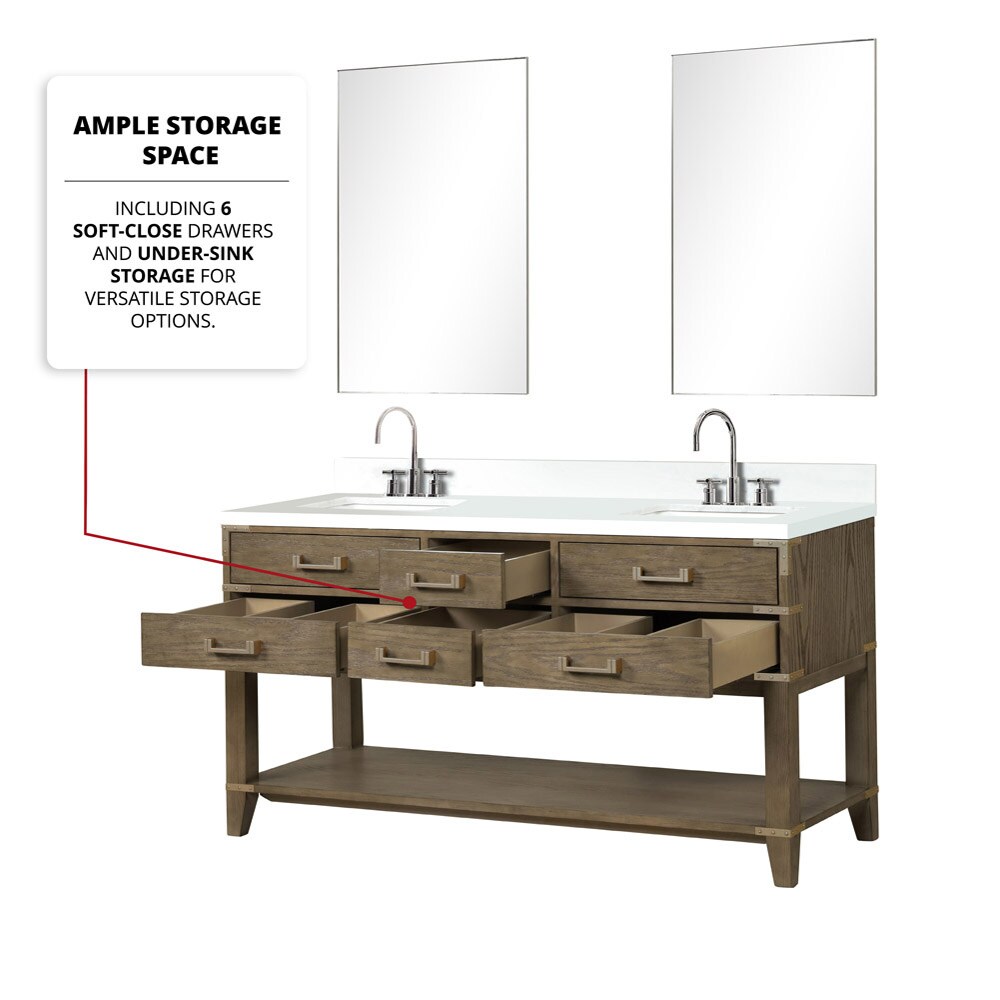 Lexora LVGR60DR301 Bath-Vanity-Combo - View #9