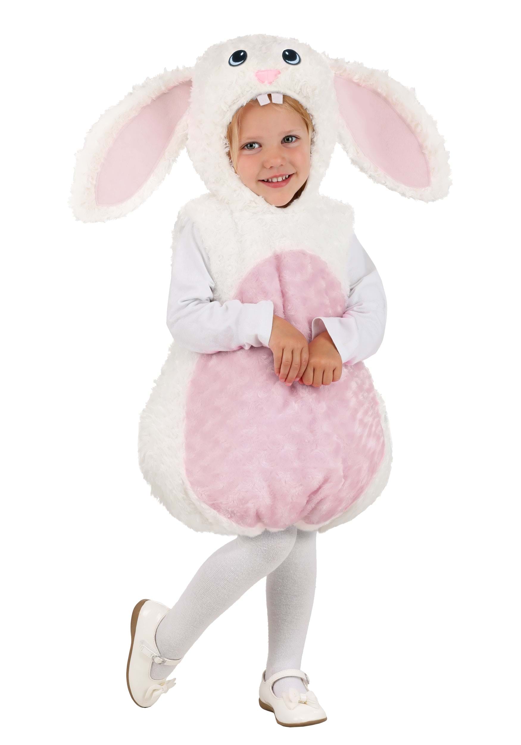 HalloweenCostumes.com FUN0511TD-4T FUN Costumes Plush Rabbit Costume for Toddlers 4T