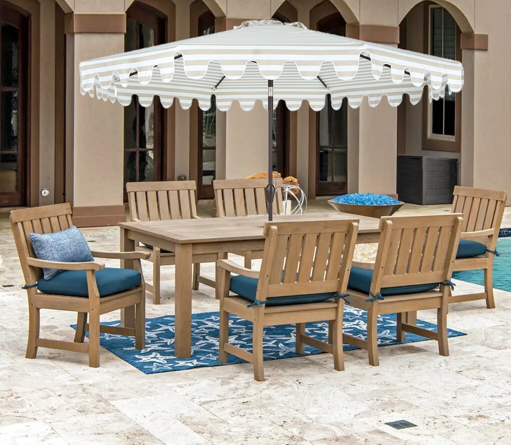 PolyTeak UMBL-11FT-BGW Umbrellas-2 - View #2