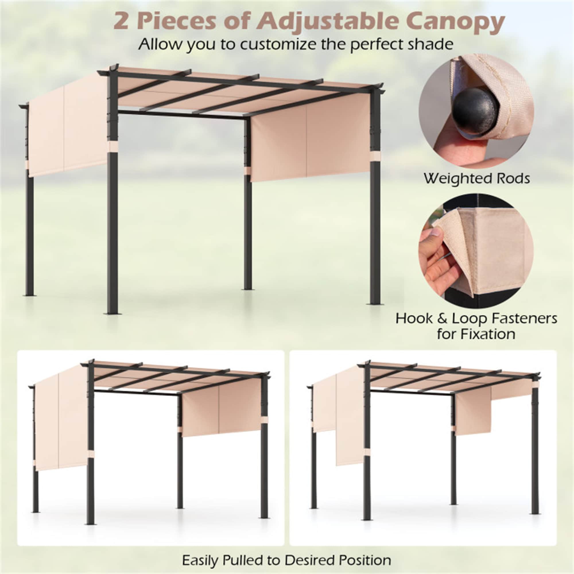 BABOOM BOM-1780BE+-CO Wood-Resin-Gazebos - View #7