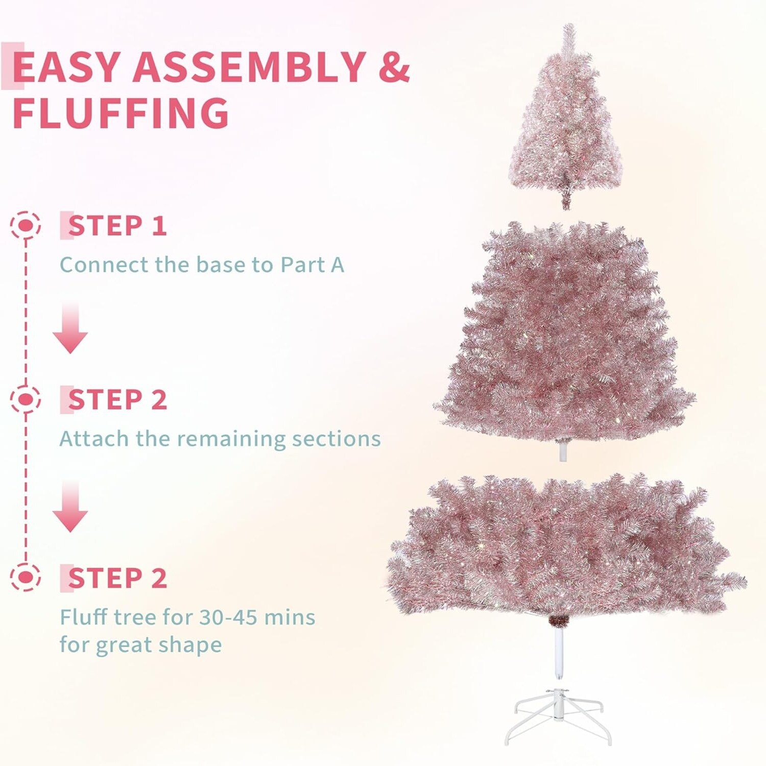 Garvee LSACT-QH-35J43FGF Artificial-Christmas-Trees - View #8