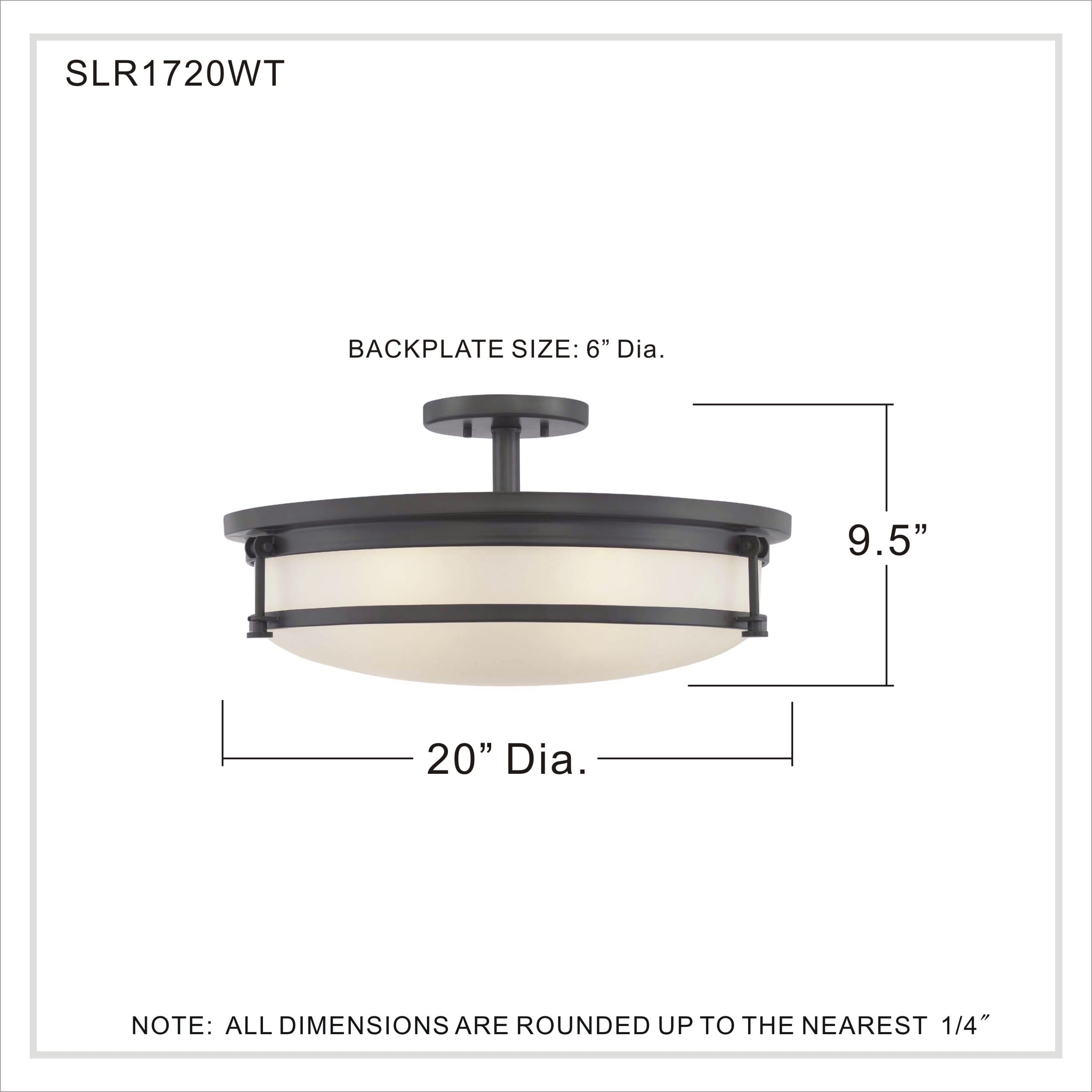 Quoizel SLR1720WT flushmounts - View #6