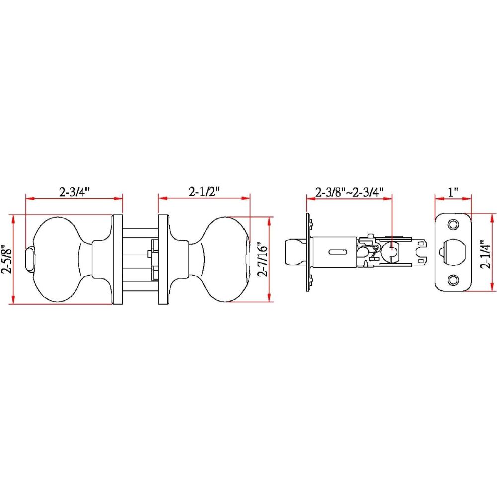 Design House 750596 Door-Knobs - View #3