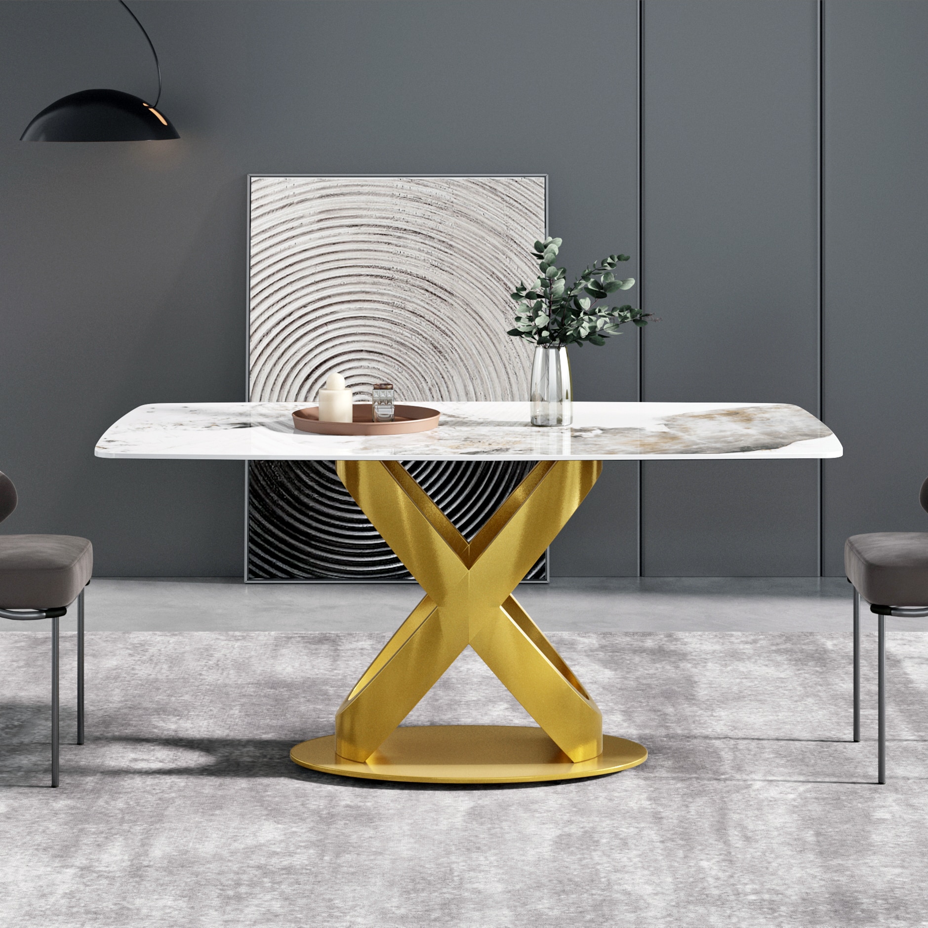 BuotiqHom DH-AT-16AP-MH3G Dining-Tables - View #4