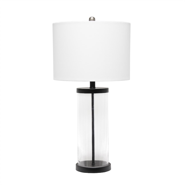 Black Rotary Socket Table Lamp, Home Depot Canada Chandelier Shades
