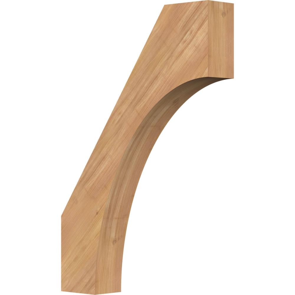 Ekena Millwork BRC04X18X26WTL00SWR 3-1/2-in x 18-in x 26-in Western Red Cedar Unfinished Wood Westlake Smooth