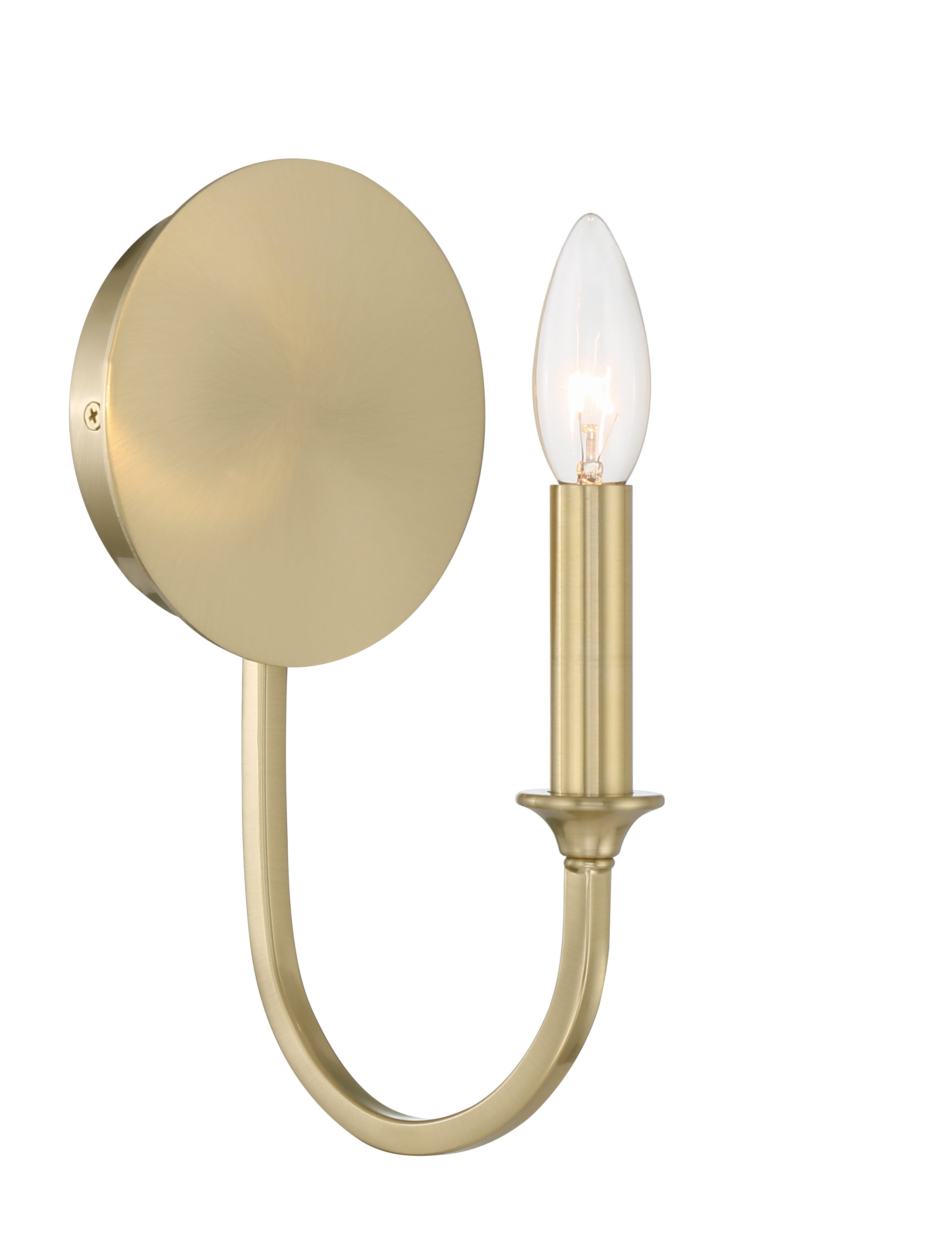  ED9221GD 1 Light Gold Wall Mount