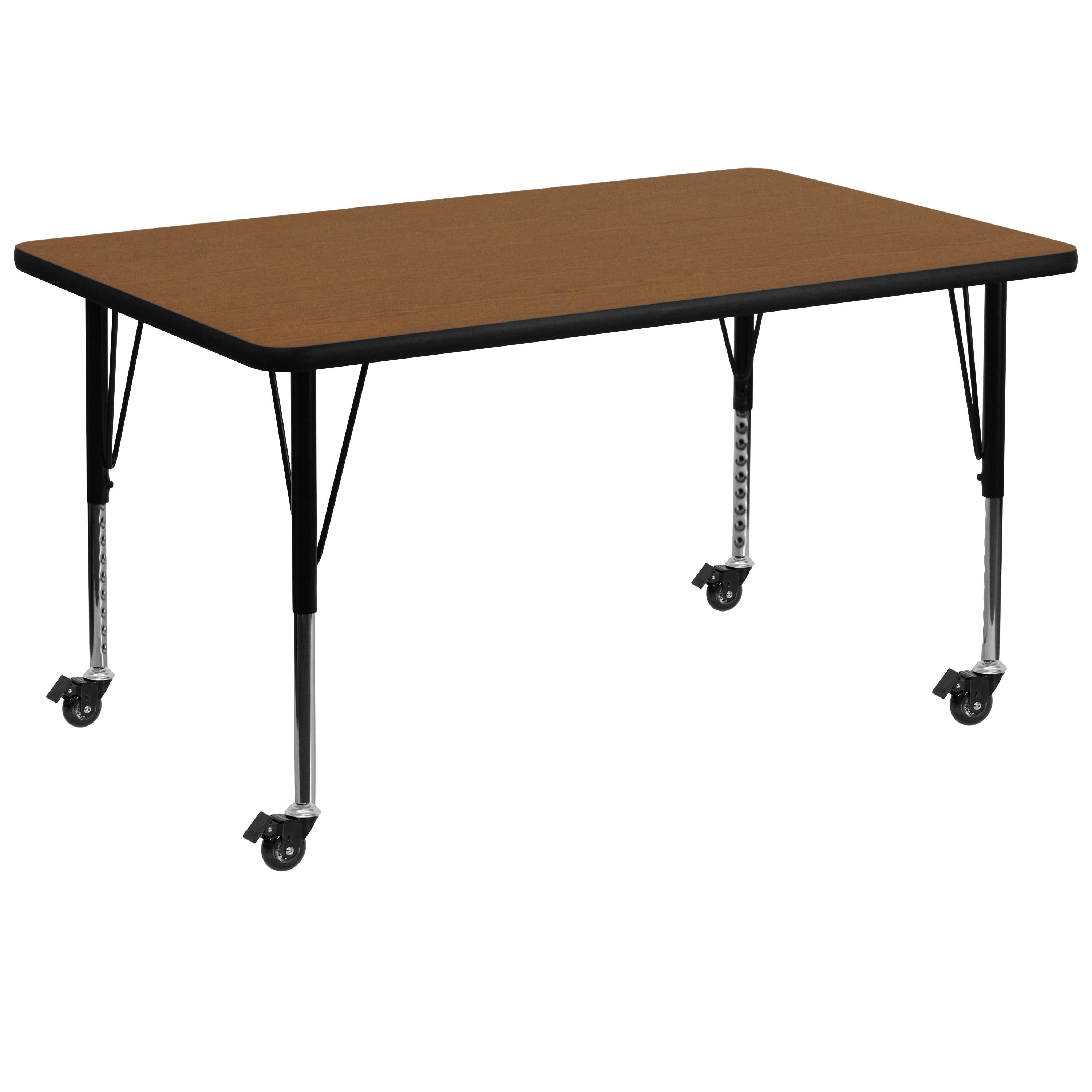 Flash Furniture 847254080903 Oak Rectangular Kid's Play Table