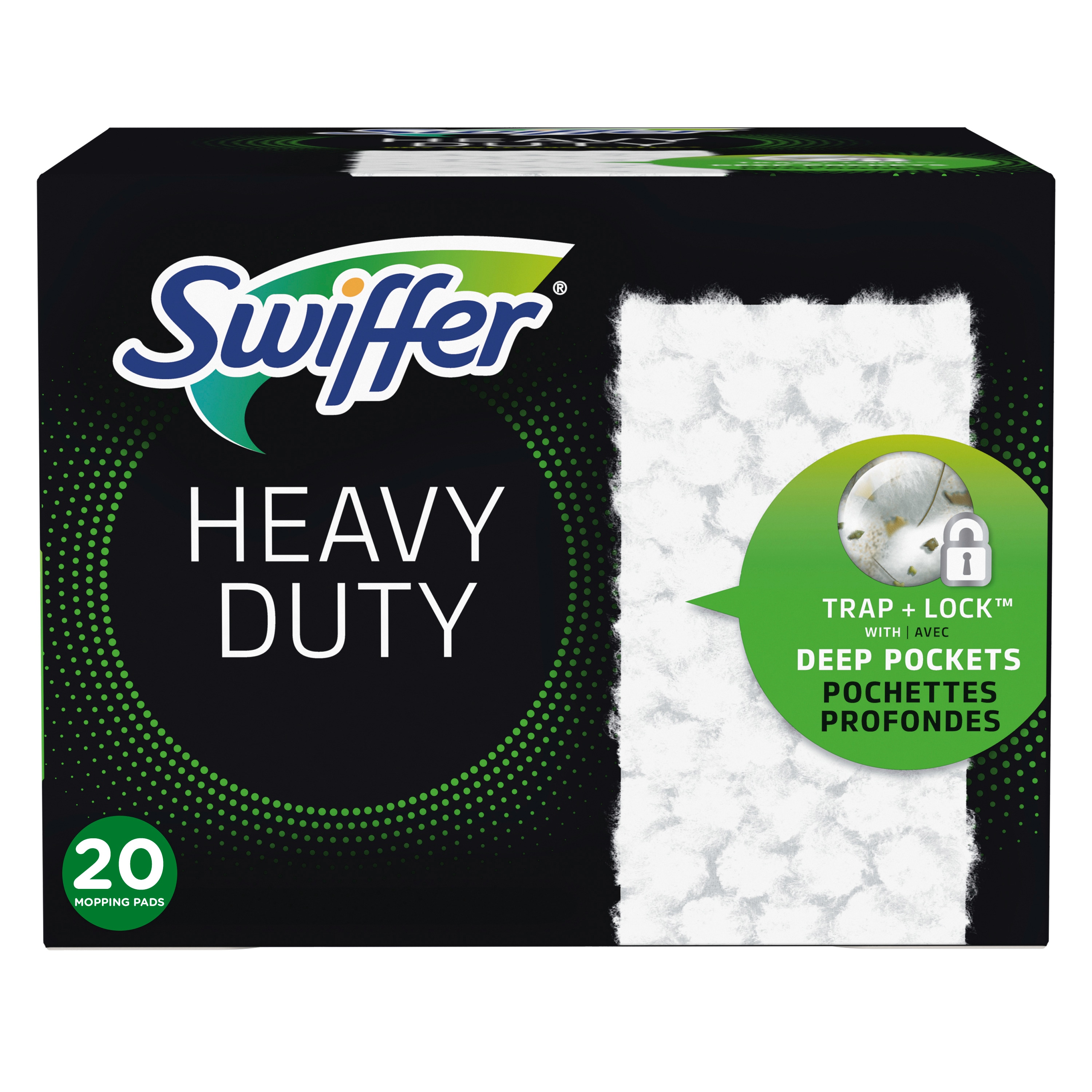 Swiffer Sweeper Heavy Duty Dry Sweeping Cloths Microfiber Refill (20-Pack)  in the Mop Refills & Replacement Heads department at