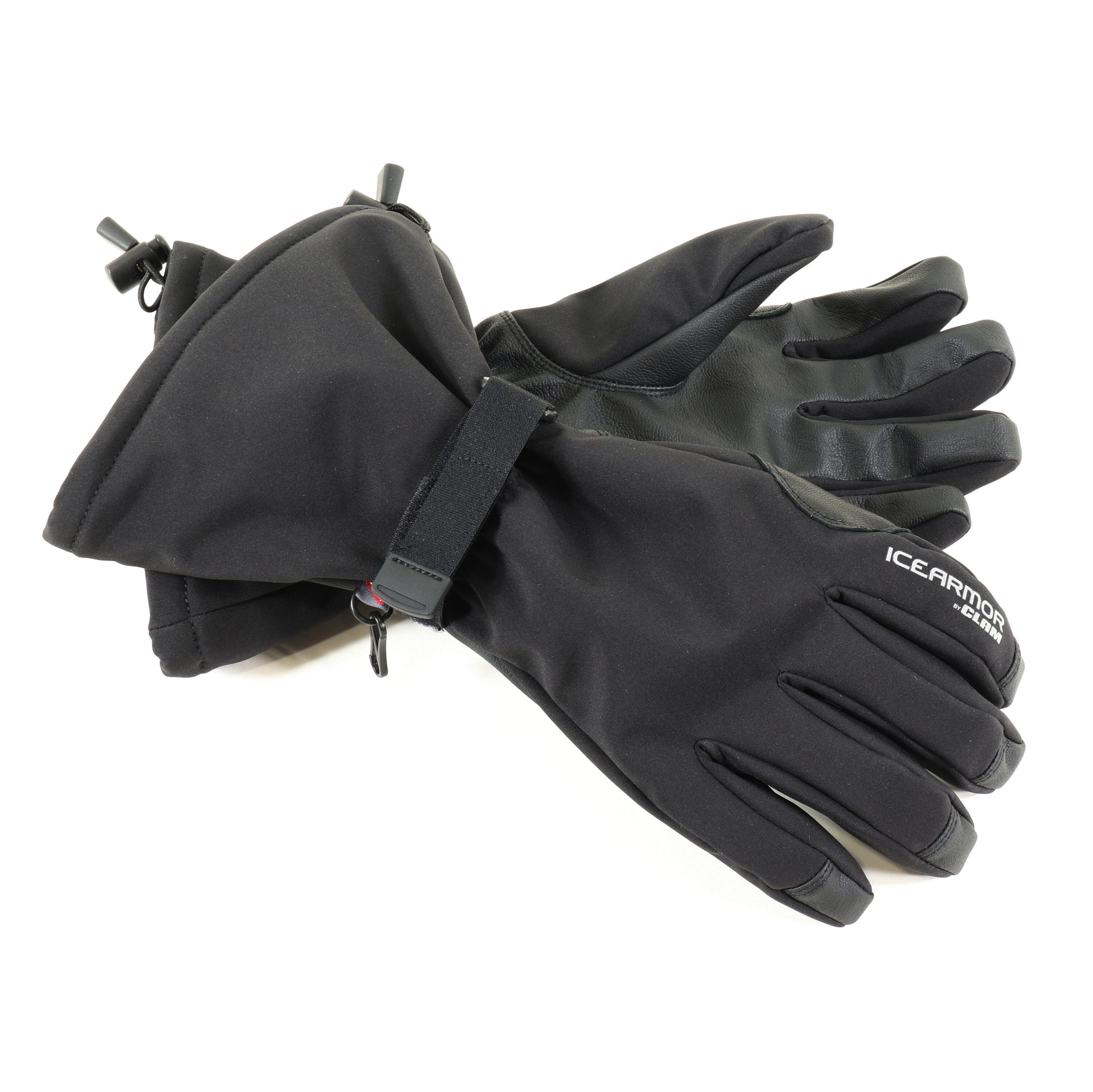 Clam Outdoors Women's Extreme Ice Fishing Glove - XL - Black in