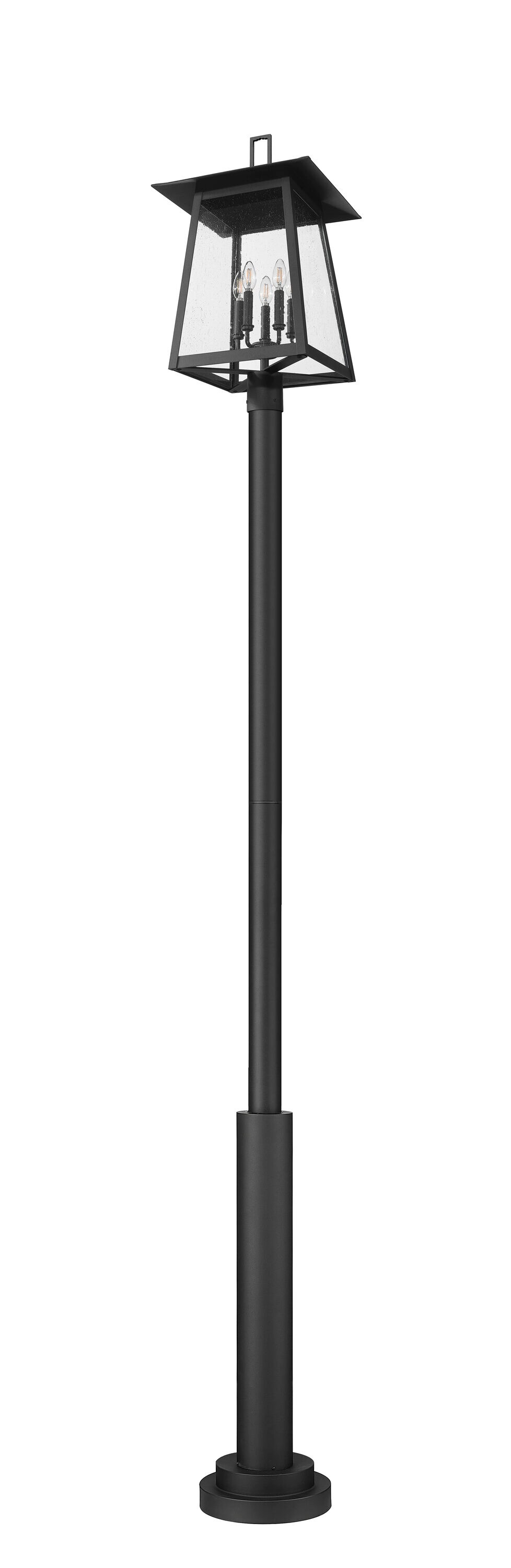 Z-Lite 5015PHXLR-5010P-BK Complete-Post-Lights - View #7
