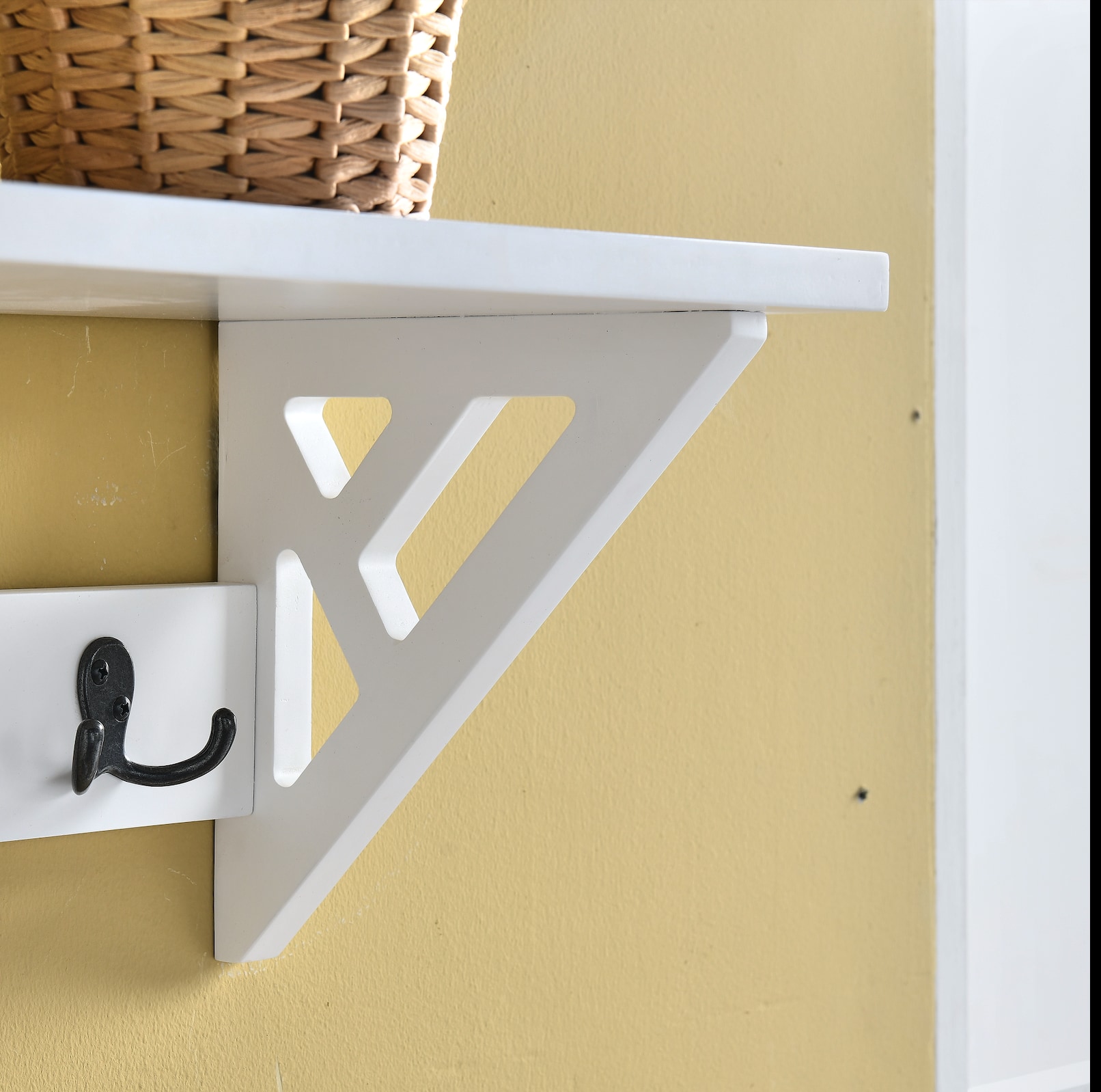 Alaterre Furniture ANCT0309WH Coatrack-Stands-Pedestals - View #7