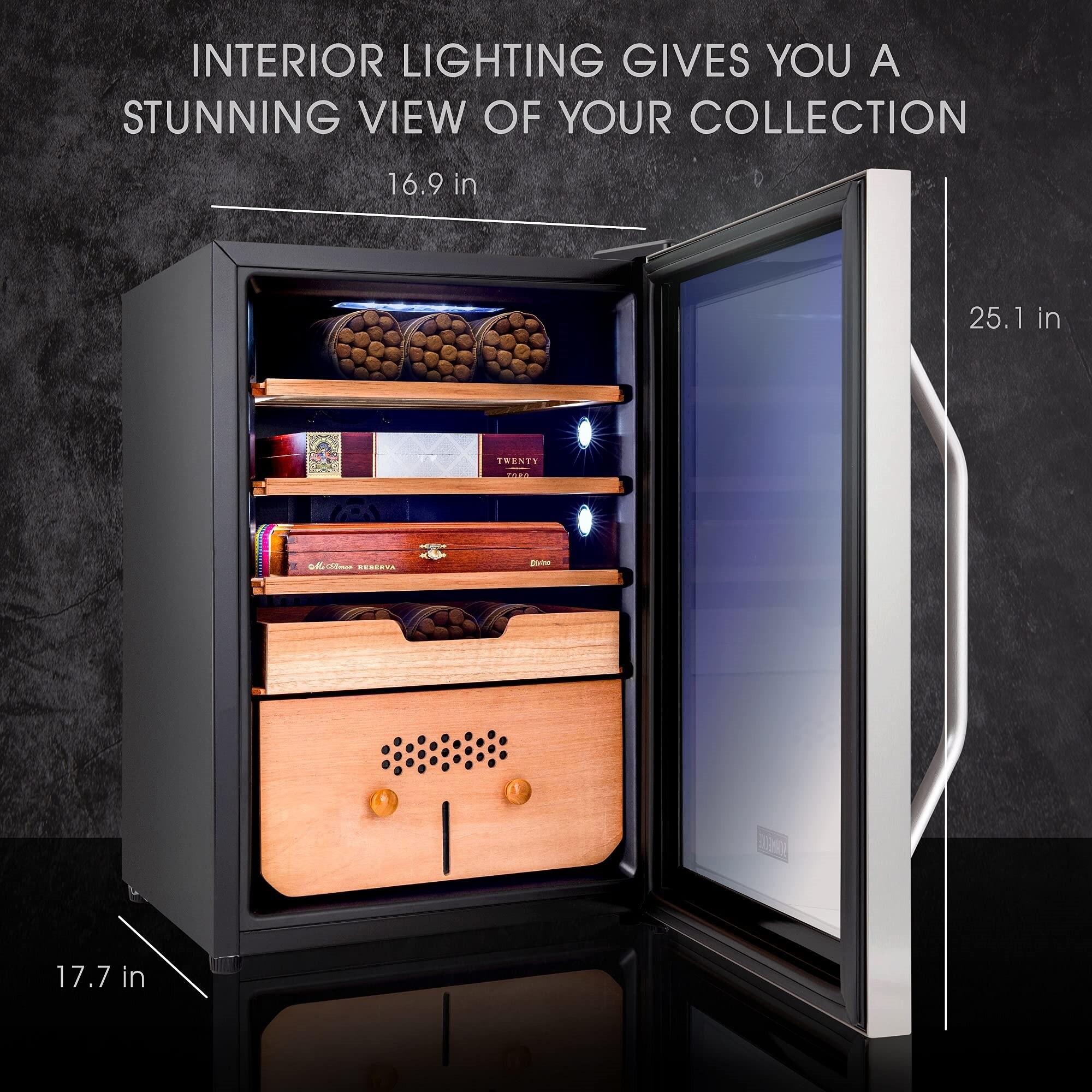 Schmecke SHMCCH3000SS humidors - View #4
