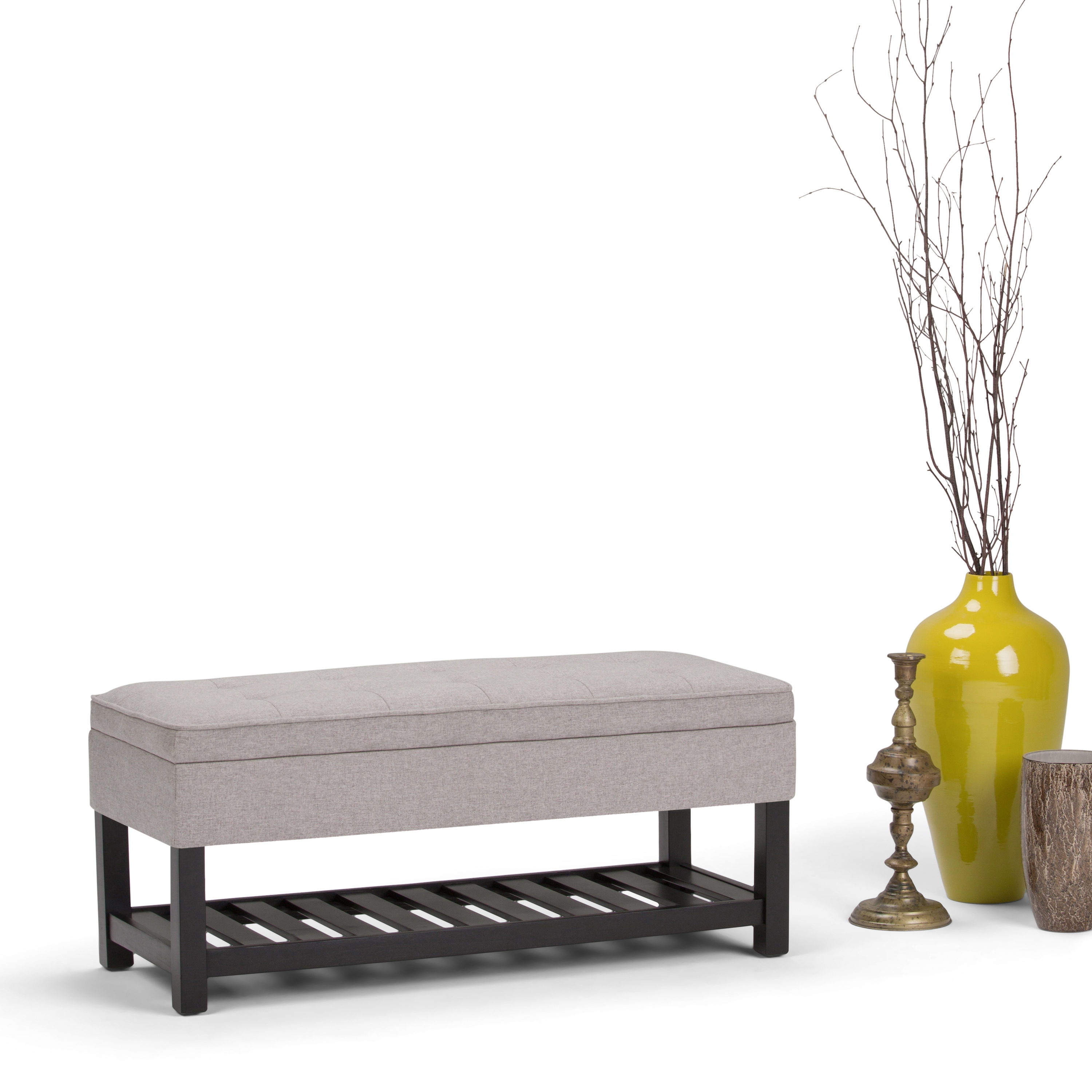 Simpli Home AXCCOS-OTTBNCH-01CLG Indoor-Ottomans - View #10