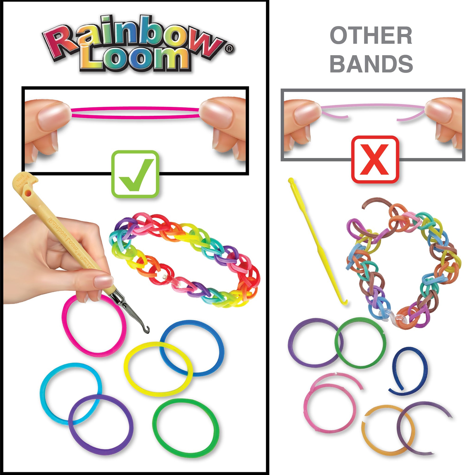 Rainbow Loom® Mega Combo Set™ Loomi-Pals™ & Sticker Pendants Bracelet Making  Kit 
