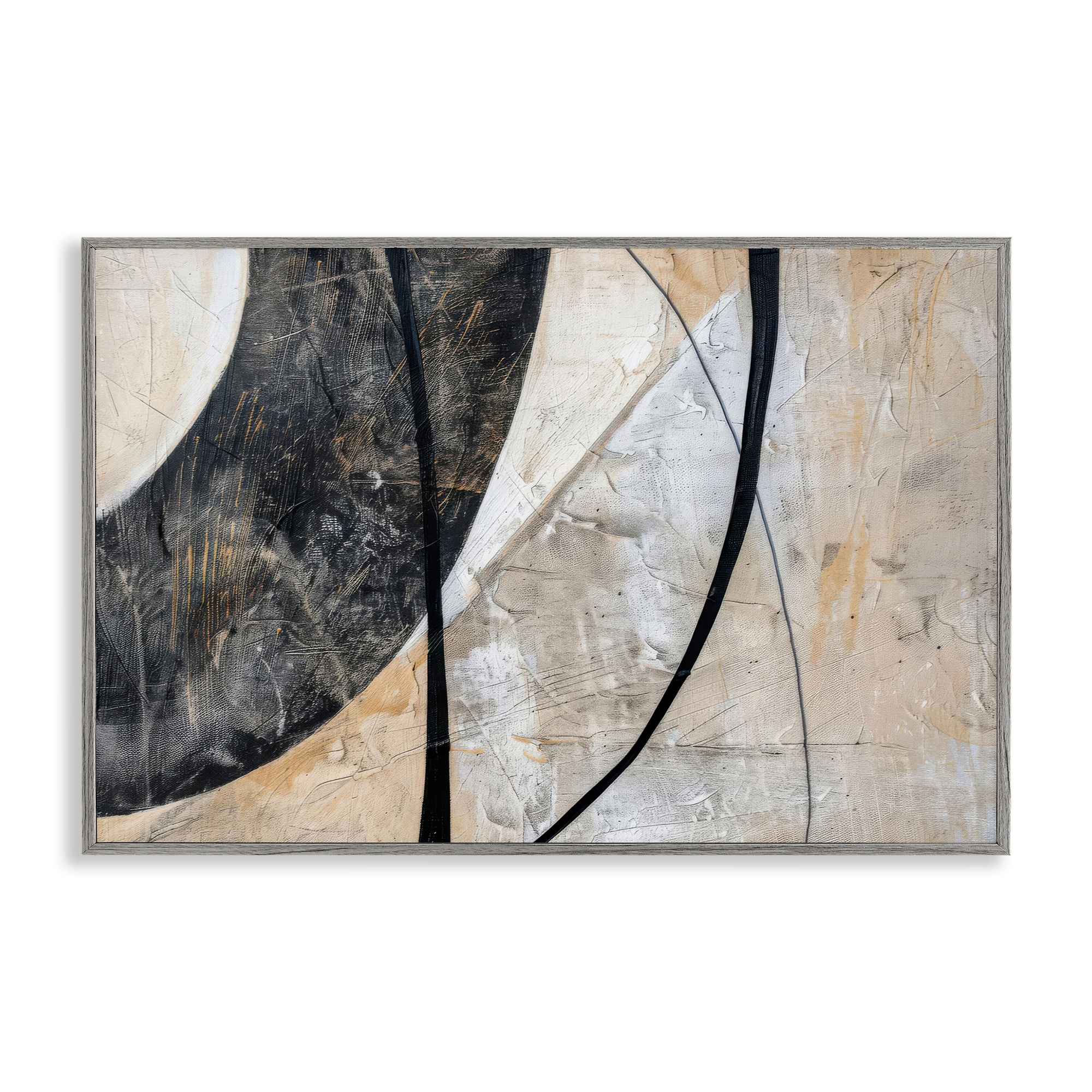 Stupell Industries BT-862-GFF-16X24 Arched Urban Abstract Framed Giclee design by LSR Creative Studio