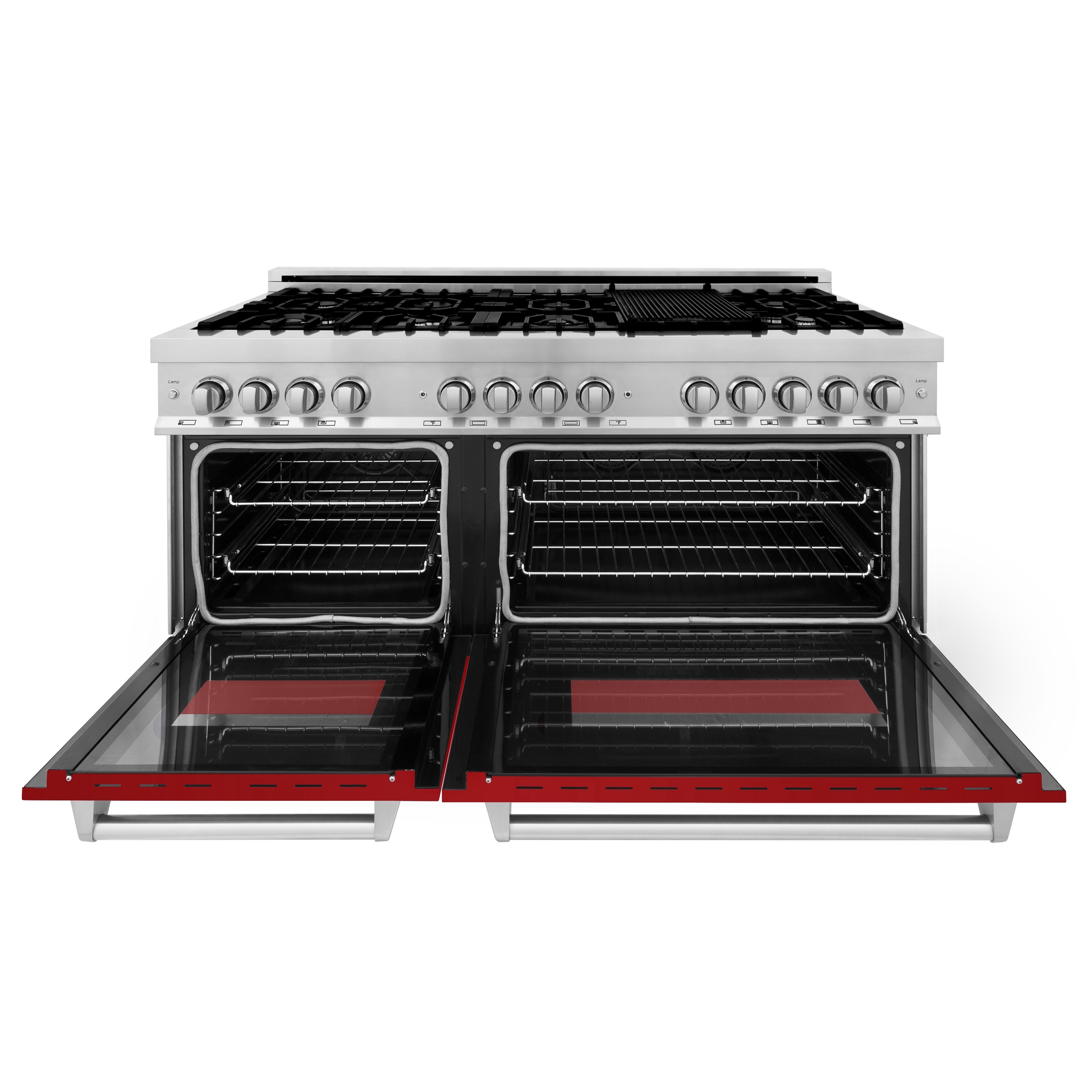 ZLINE KITCHEN & BATH RA-RG-60 Double-Dual-Fuel-Ranges - View #6