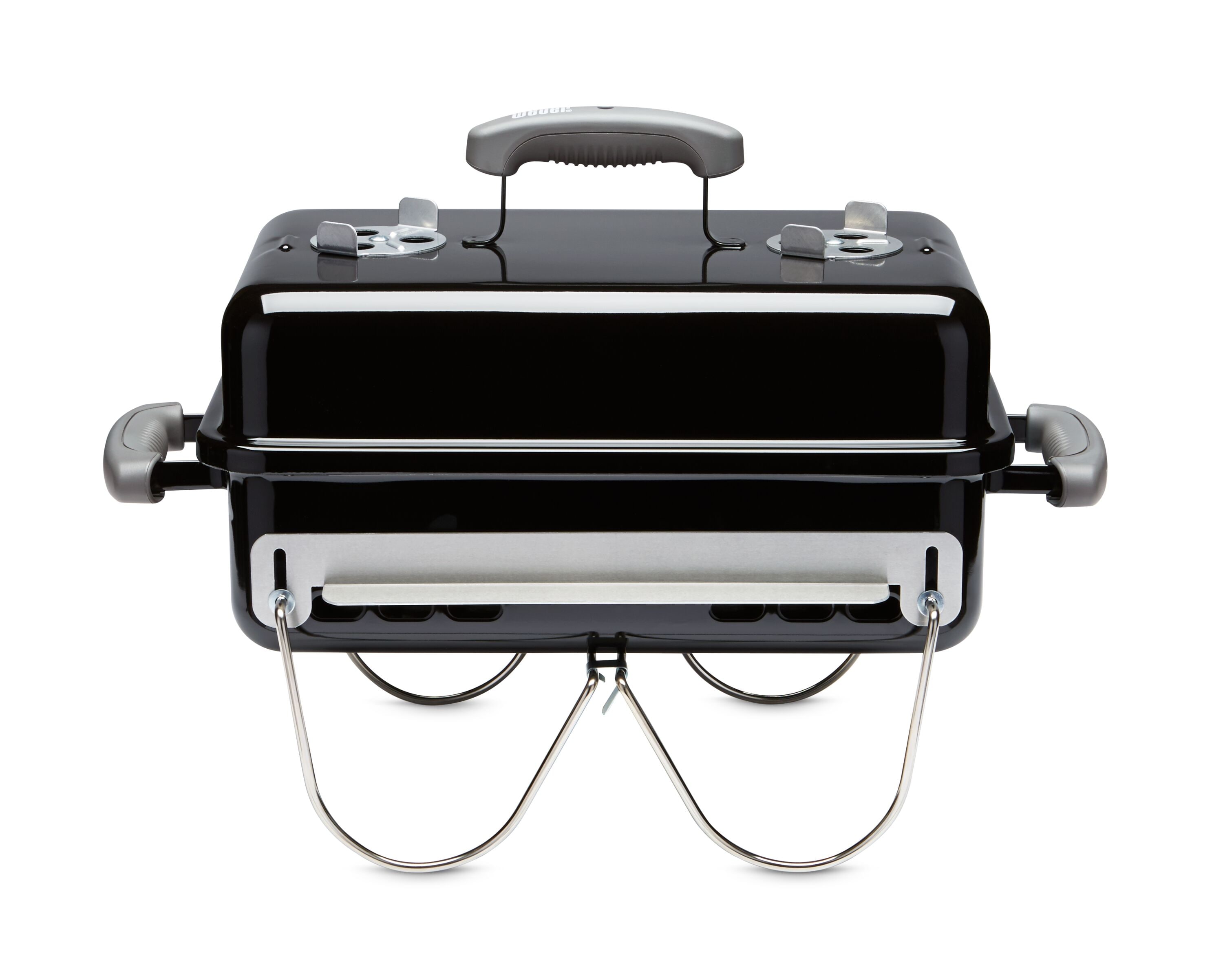Weber 1500763 Go anywhere Split Grate Charcoal Grill 19-in W Black Charcoal Grill