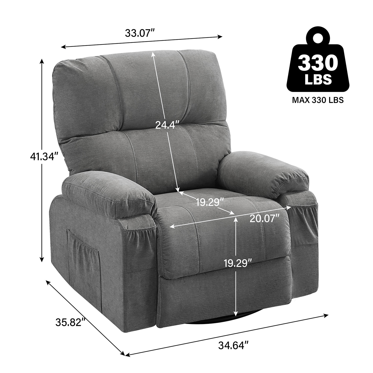 GZMR GZ-W42079 recliners - View #12