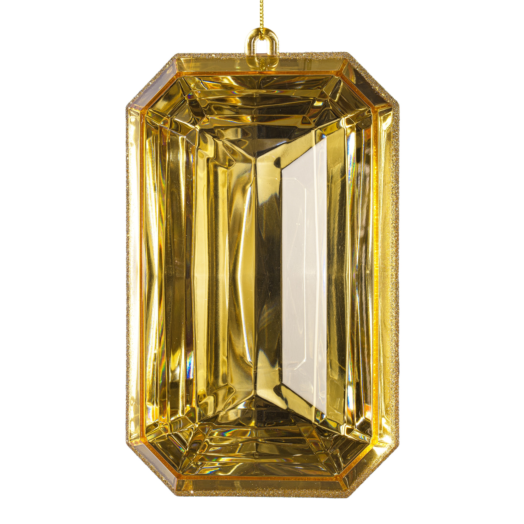Vickerman 2 -Pack Off-white Glitter Standard Indoor Shatterproof Ornament set