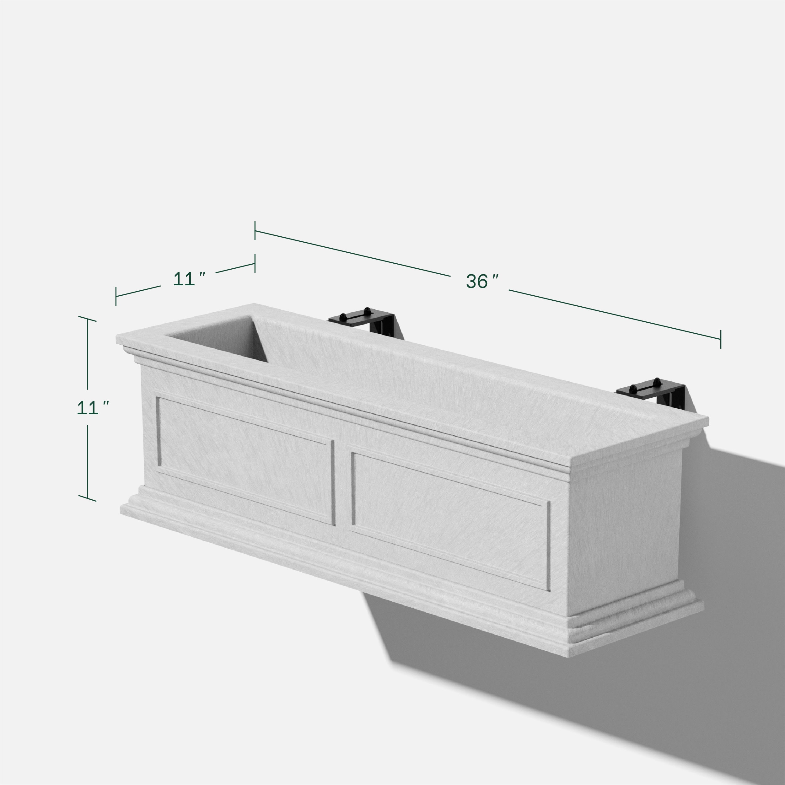 Veradek BXVHGWB36G-2PK Planter-Window-Box - View #3