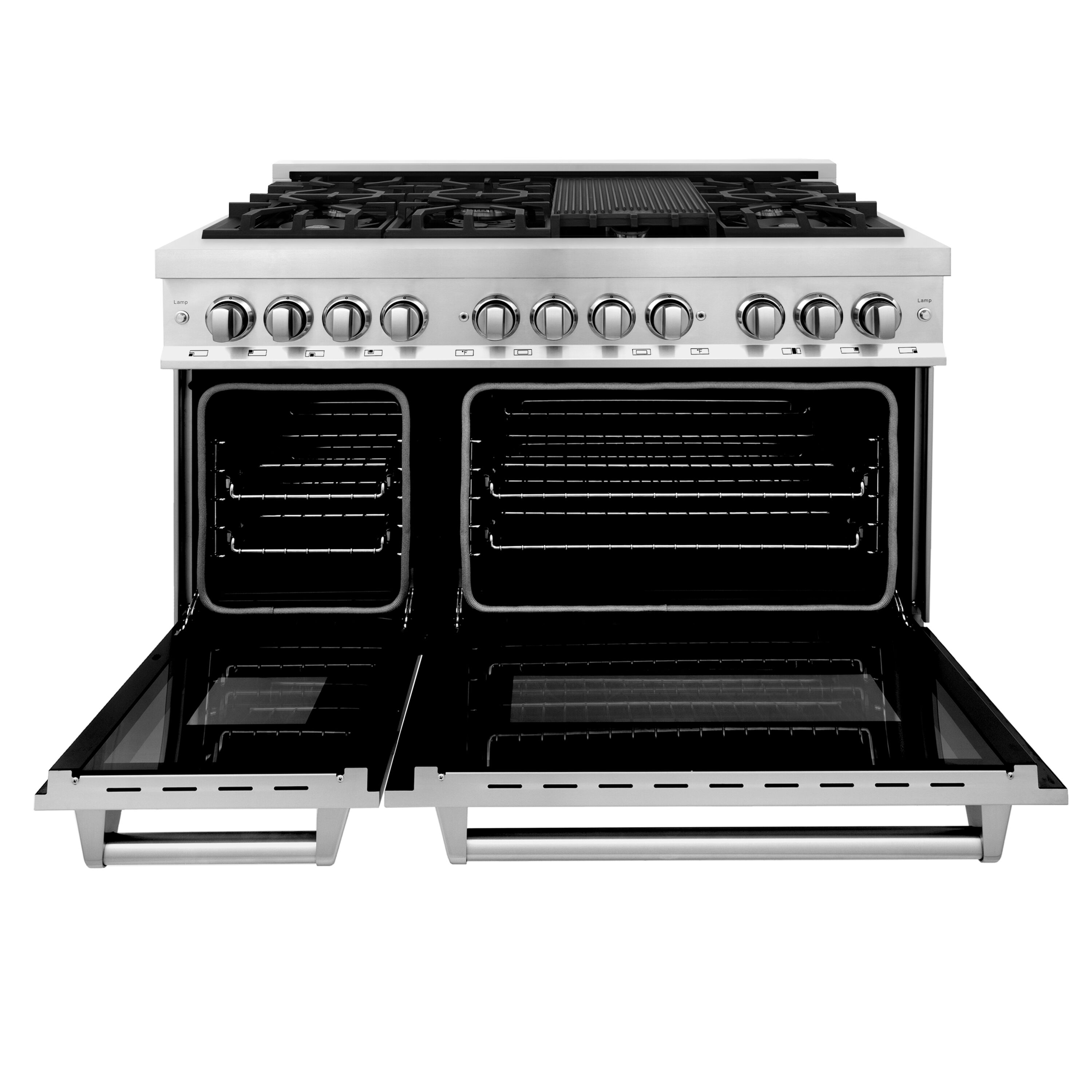 ZLINE KITCHEN & BATH RA48 Double-Dual-Fuel-Ranges - View #6