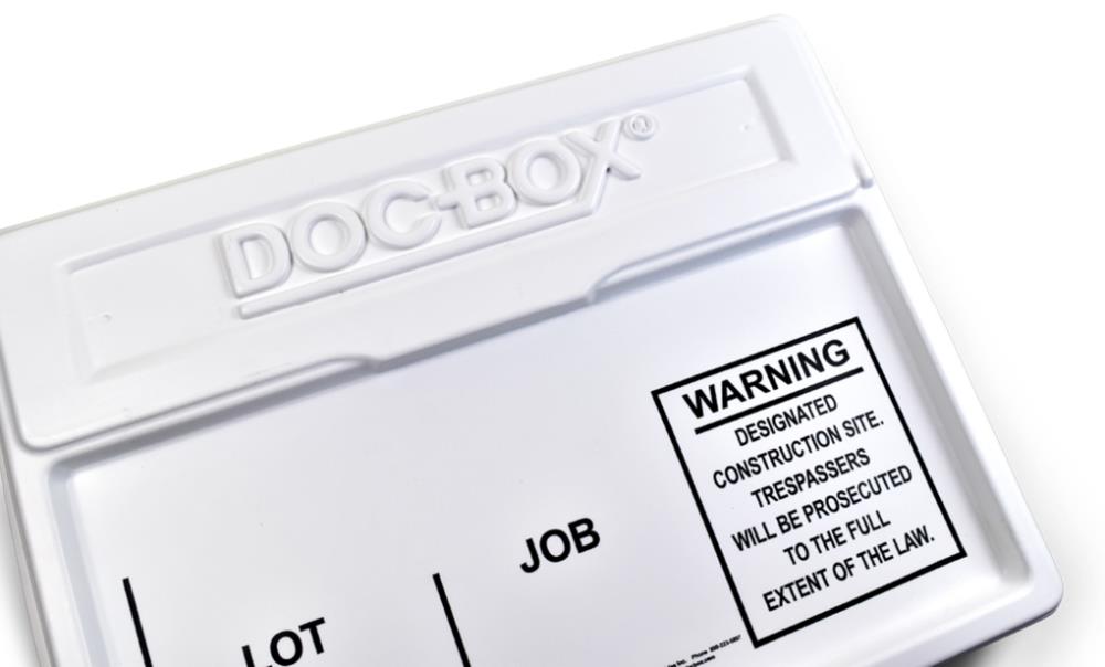 Doc-Box 10105 Sign-Holders - View #2