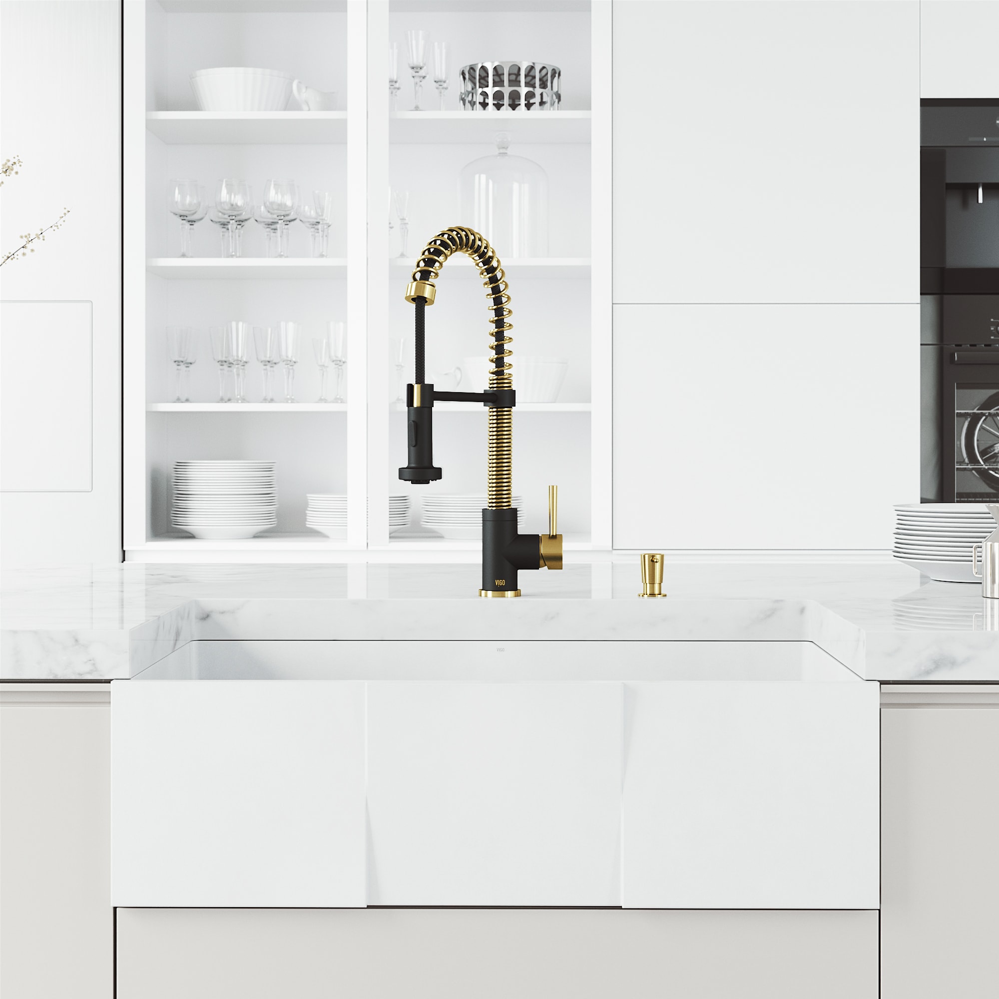 VIGO VG02001MGMB Kitchen-Faucets - View #4