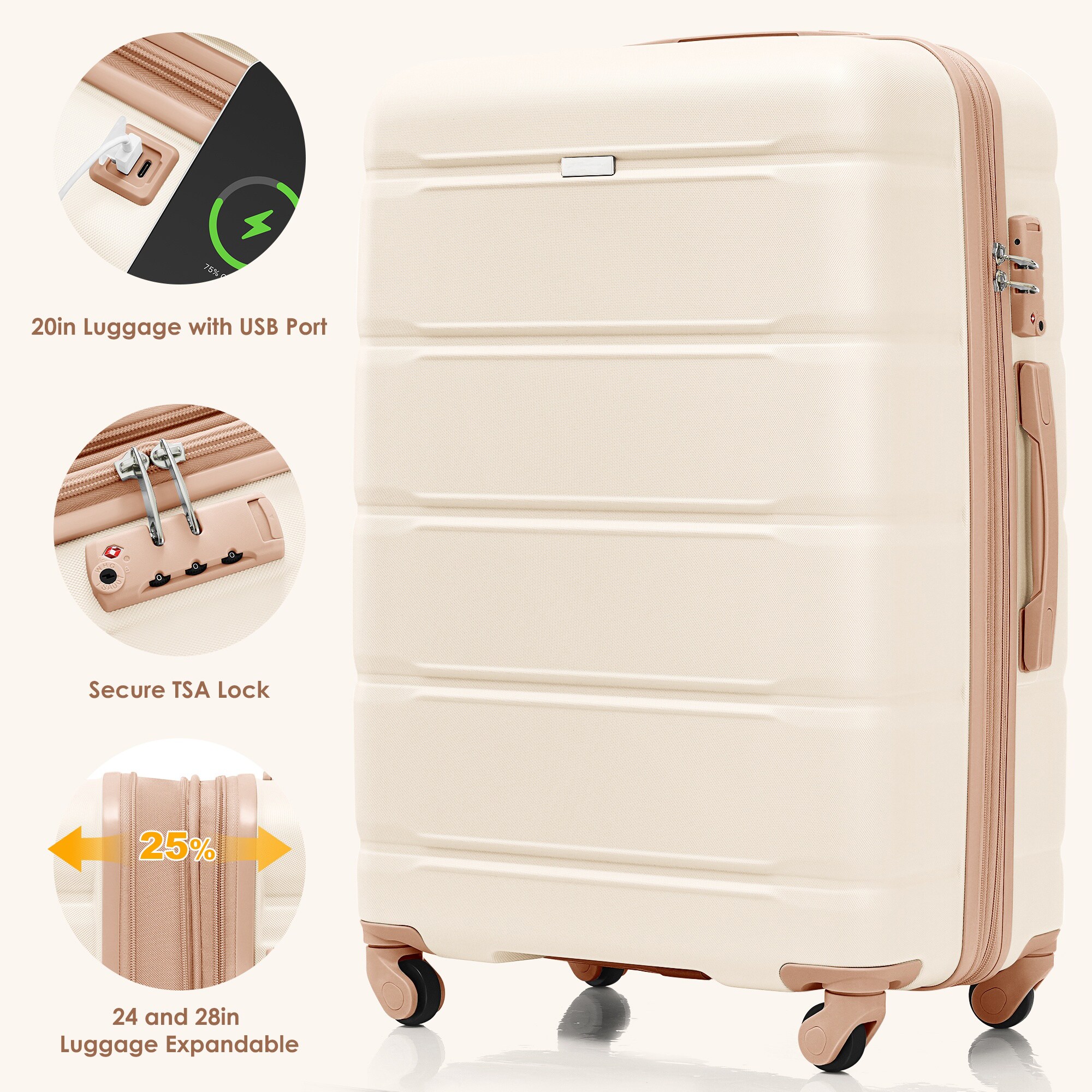 SINOFURN SYD9600011BG Luggage-And-Luggage-Sets - View #6
