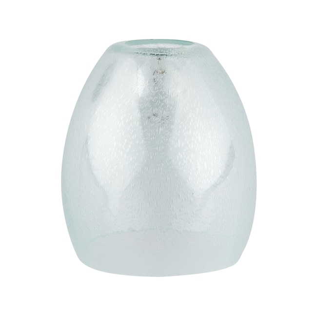 Bell Seeded Glass Vanity Light Shade, Bubble Glass Light Shade