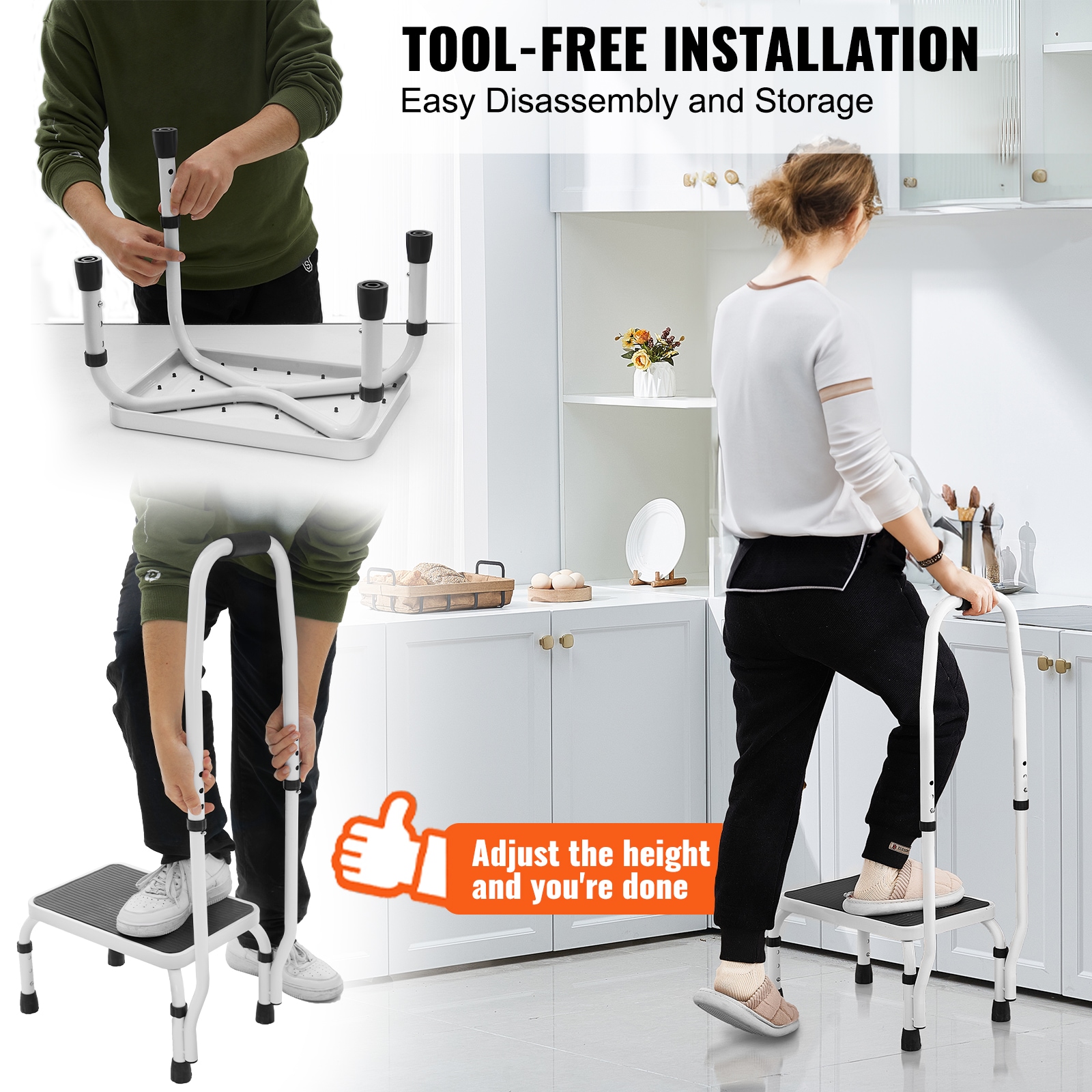 VEVOR SCJYTDGYBDFS04171V0 Step-Ladders - View #5