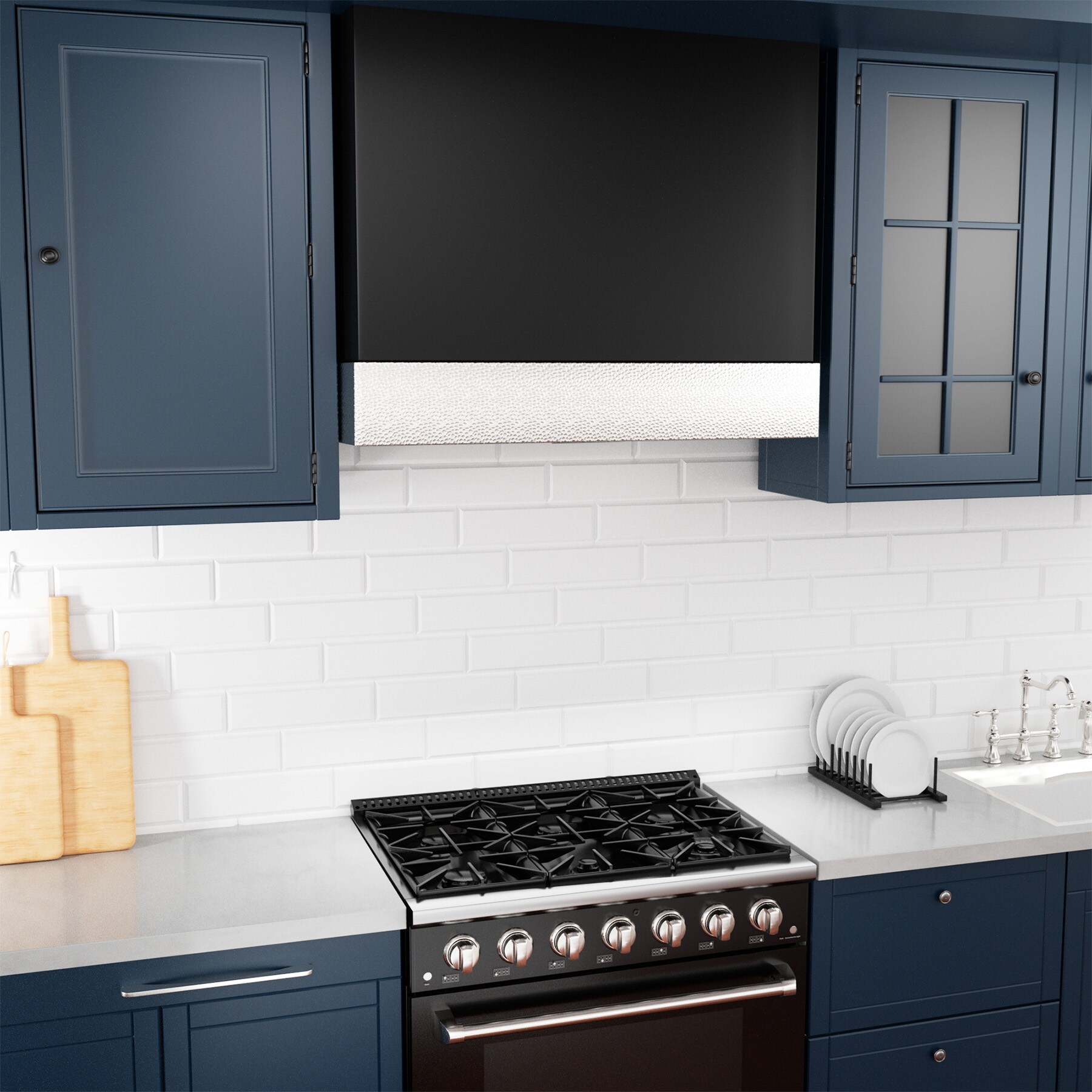 Akicon AK-HS36HD-JBN Wall-Mounted-Range-Hoods - View #6