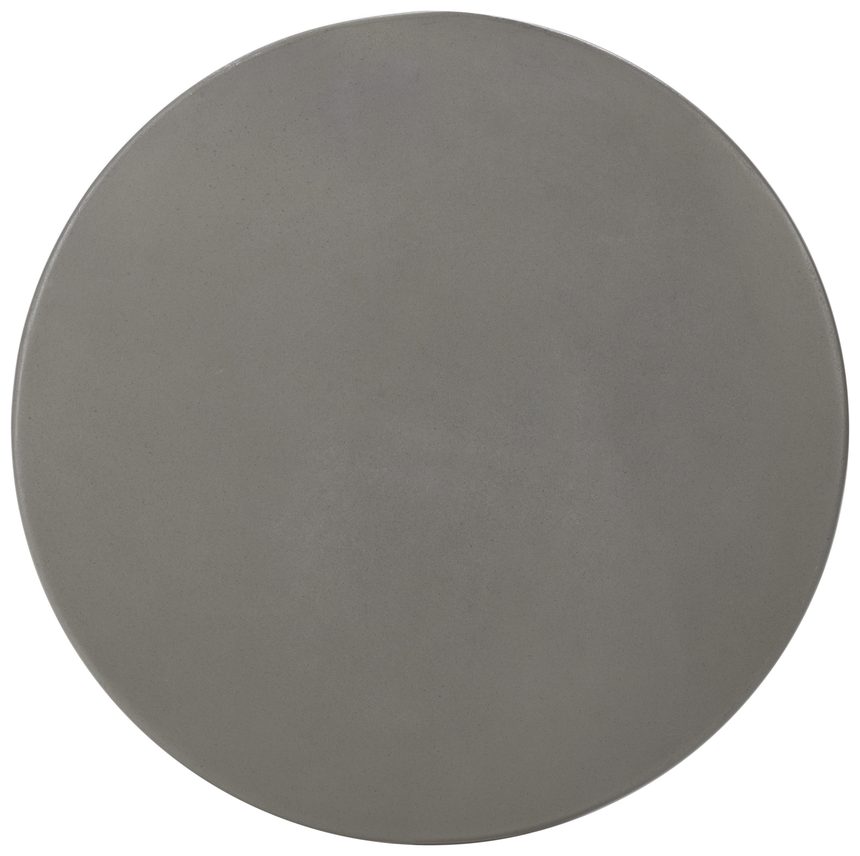 Vikki Dark Grey Concrete Modern Accent Stool