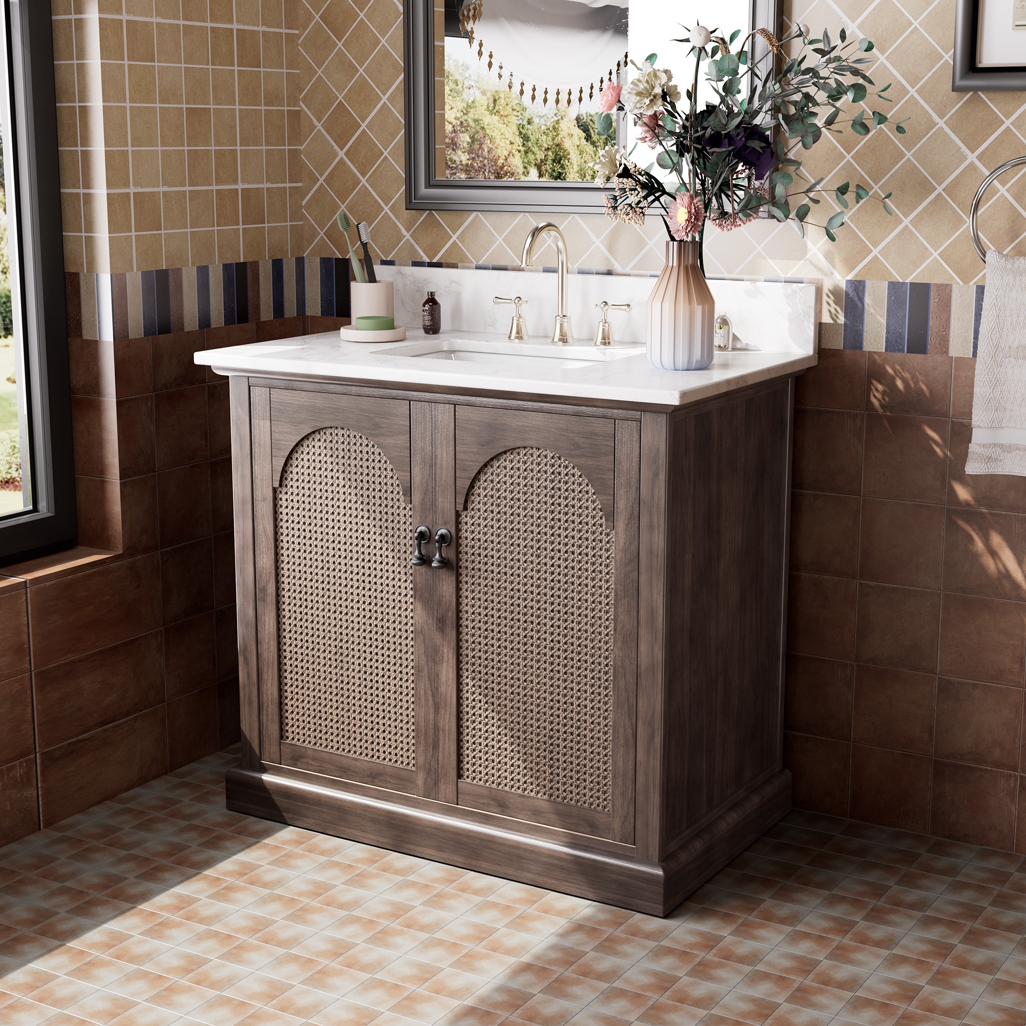 JEAREY JE-12FTTJWT-NA Bath-Vanity-Combo - View #2