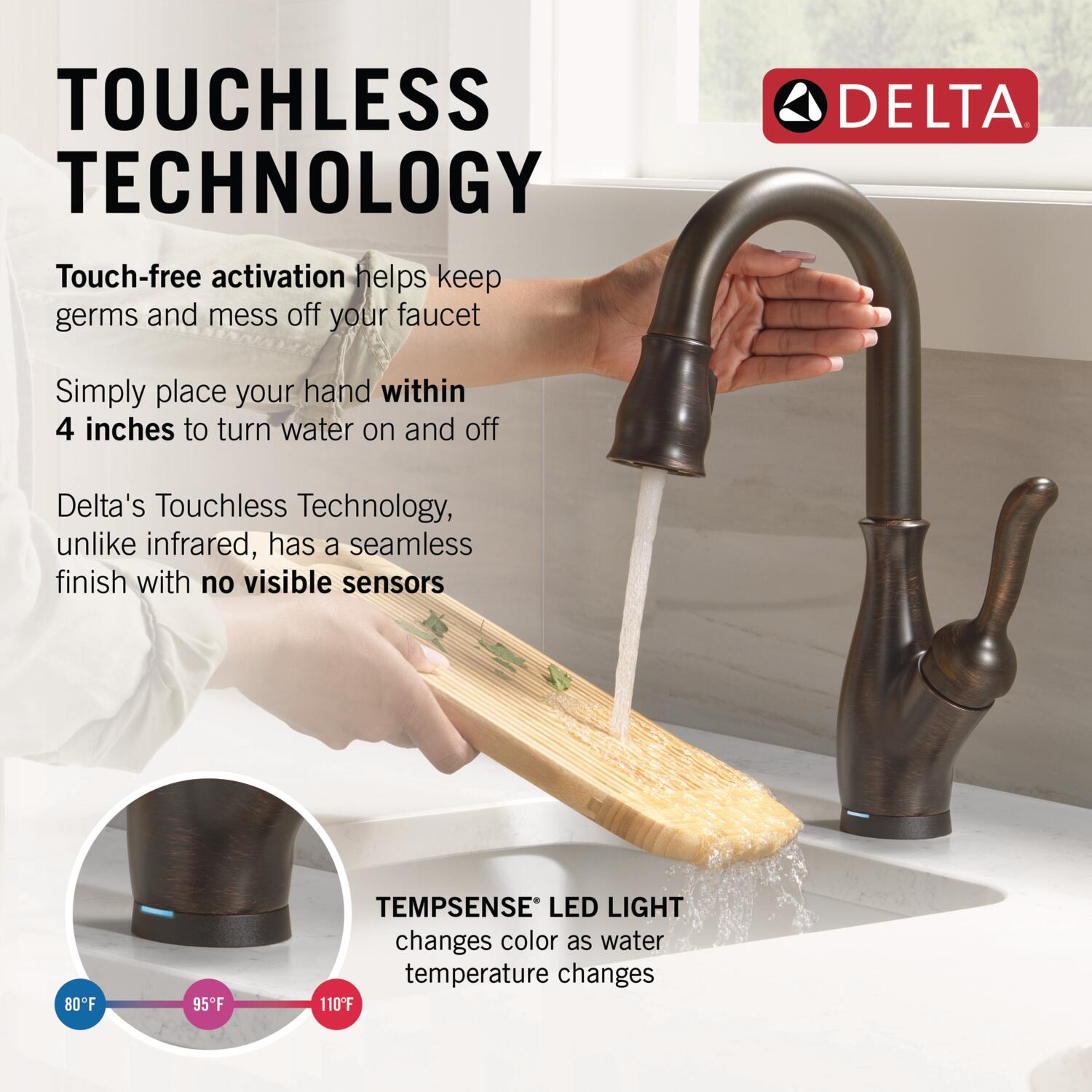 Delta 9678TL-RB-DST Kitchen-Faucets - View #3