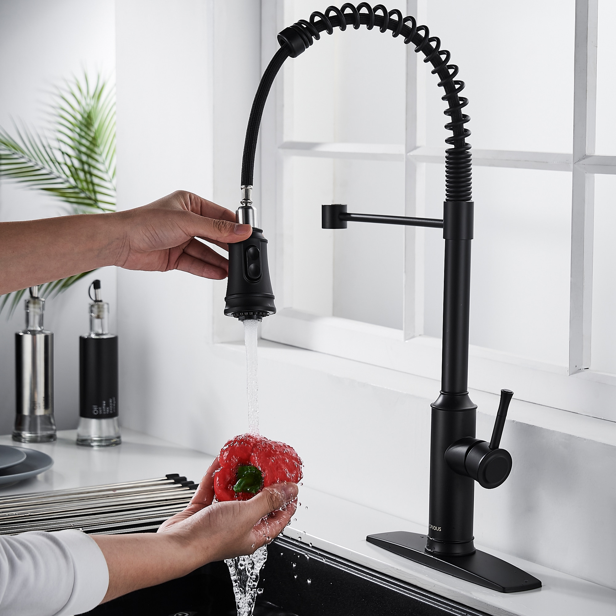 FORIOUS LL0028CB Kitchen-Faucets - View #5
