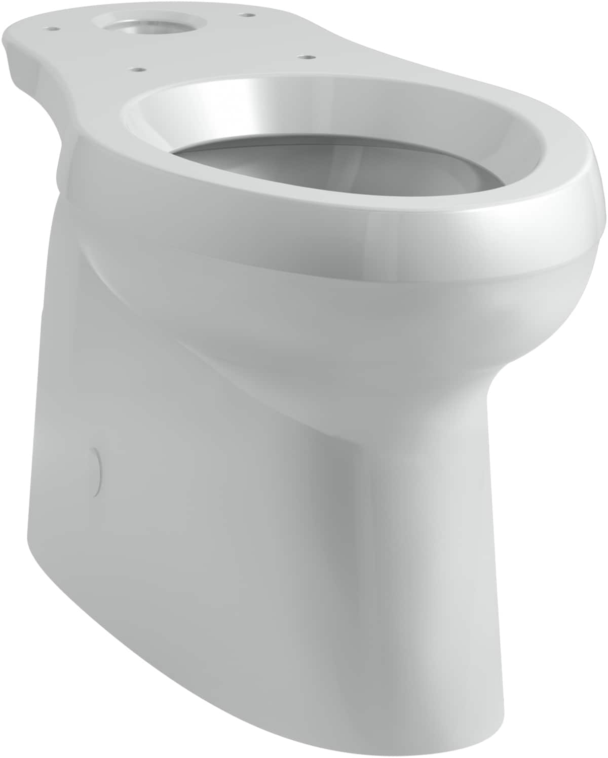 KOHLER K-5309-95 Cimarron Ice Grey Elongated Chair height Toilet Bowl 12-in Rough-In