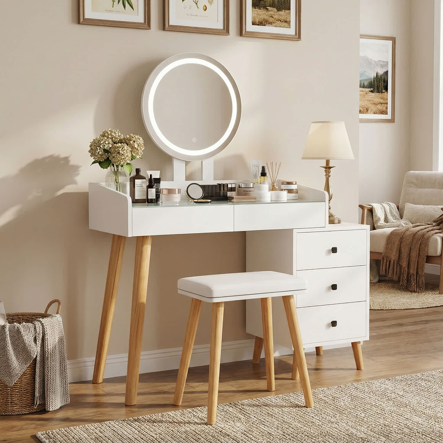 VERYKE WZT-JLYC00134 Bedroom-Vanities - View #4