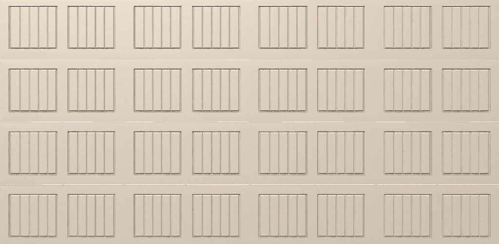 Wayne Dalton 8500SNMAAL168 Classic Steel Model 8500 16-ft x 8-ft Insulated Double Garage Door