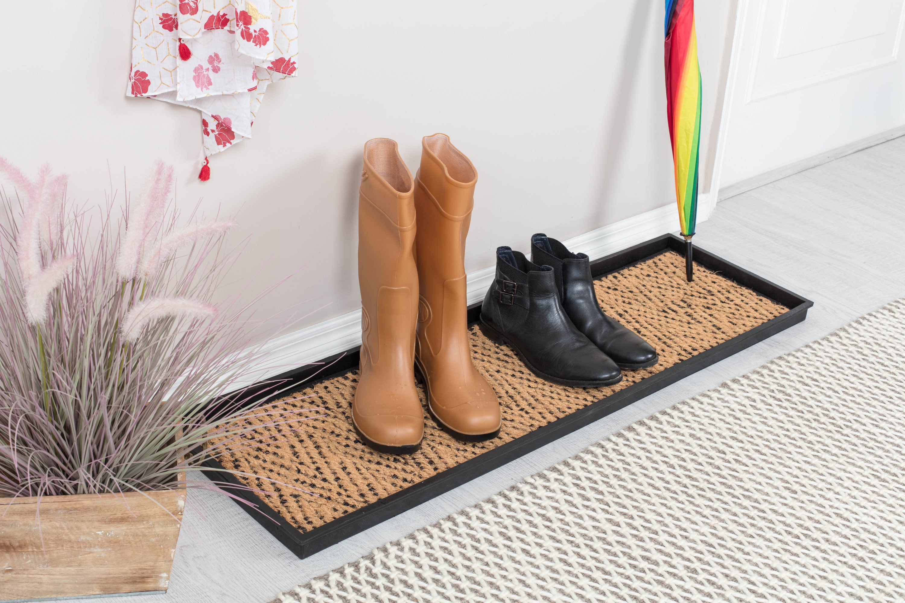 Superio 34 Decorative Rubber Boot & Shoe Tray
