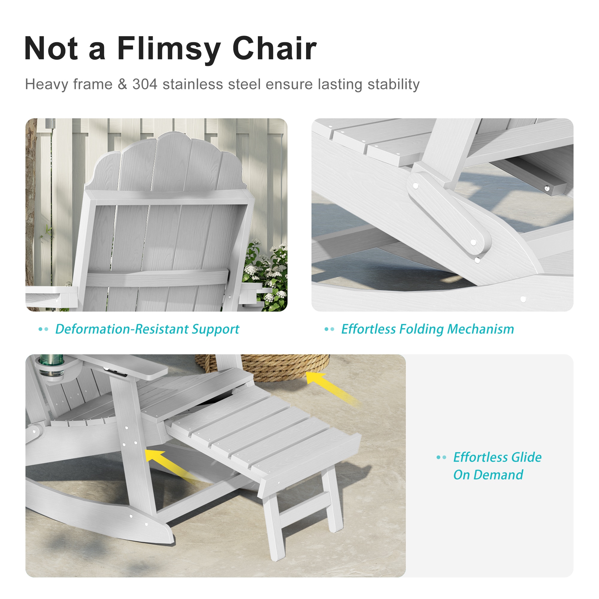 Livewood L-S-ROT-44WT Patio-Chairs - View #3