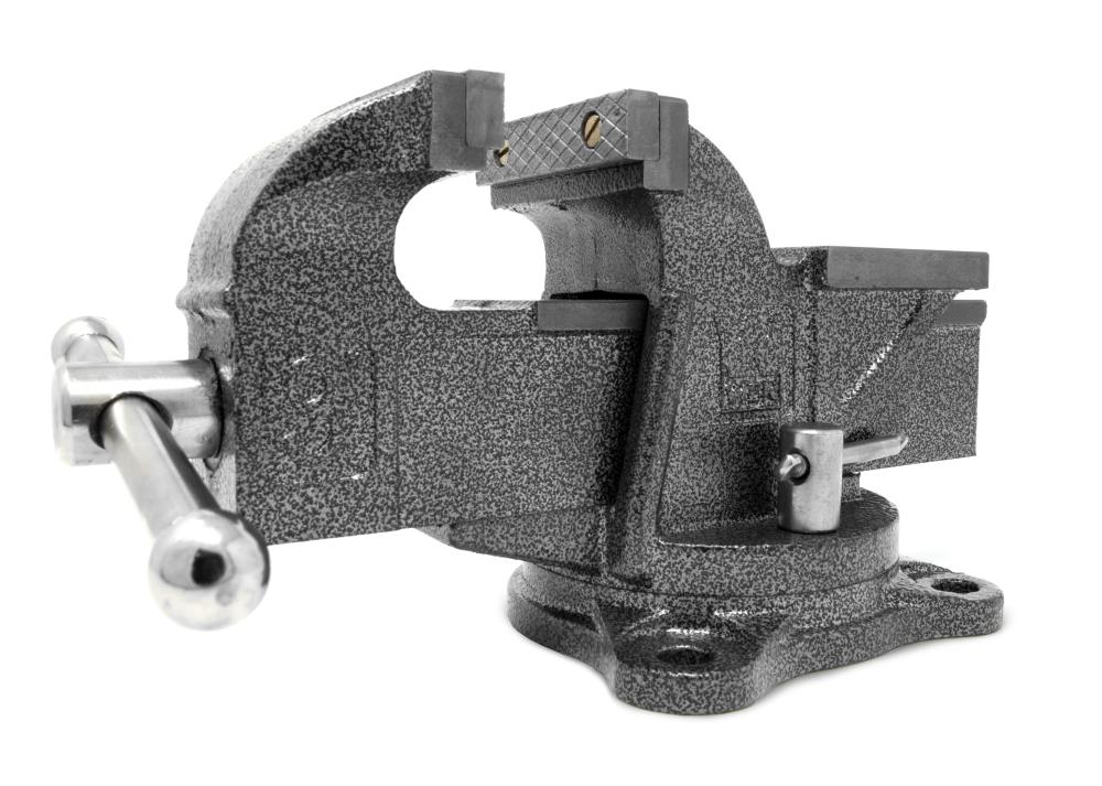 WEN 453BV 3-in Heavy Duty Cast Iron Bench Vise with Swivel Base