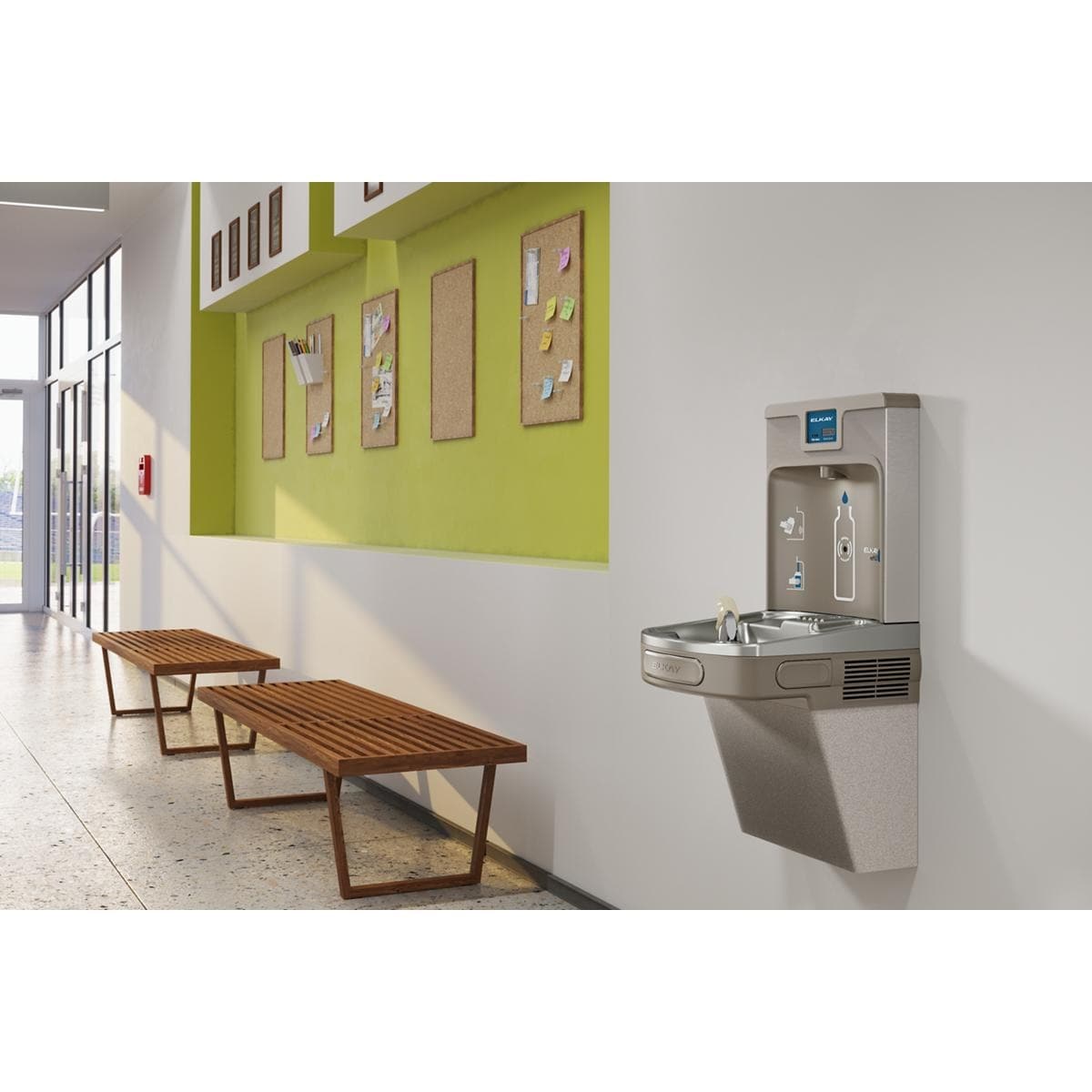 Elkay LZS8WSLK Indoor-Drinking-Fountains - View #4