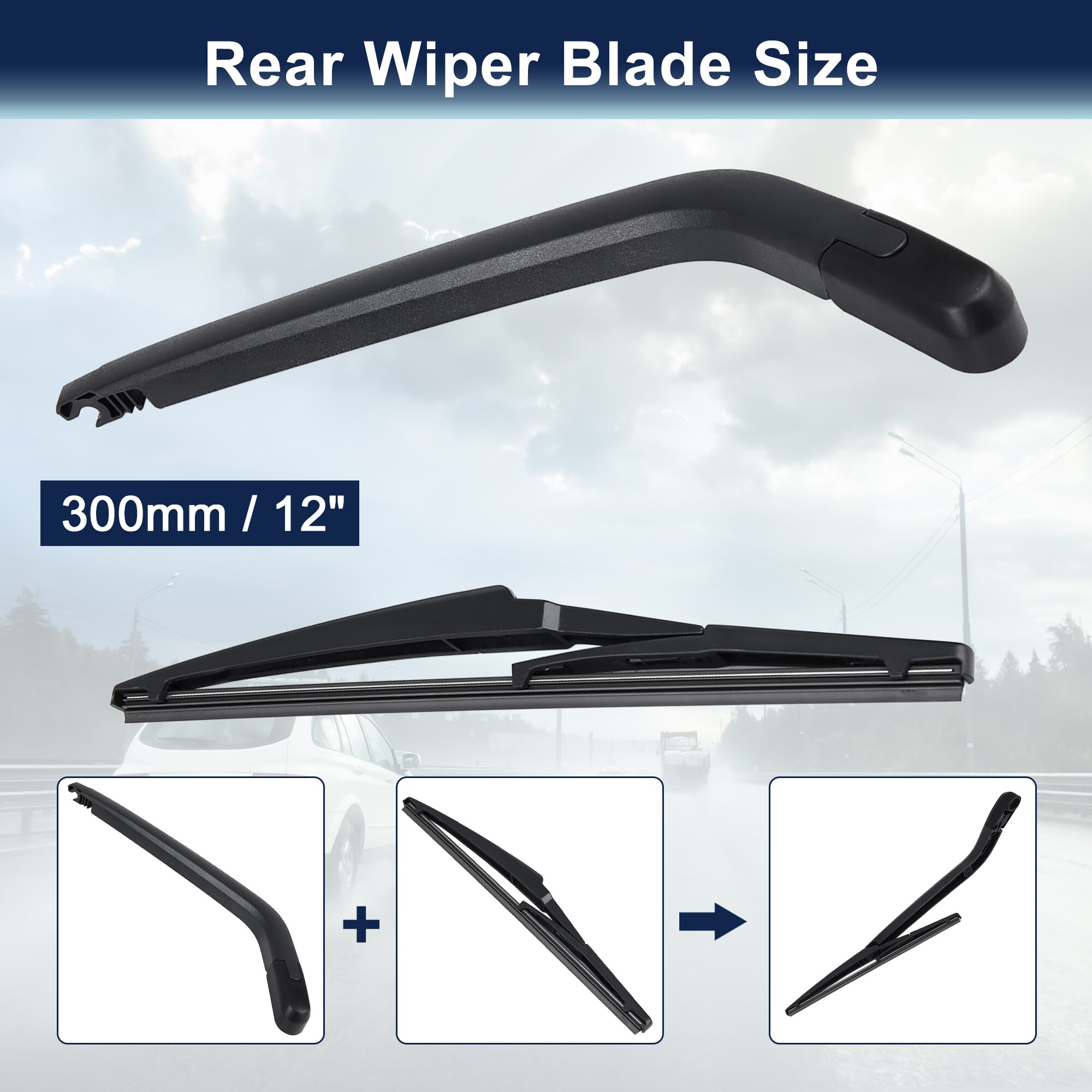 Unique Bargains S26010400UX5238 Wiper-Blades - View #2