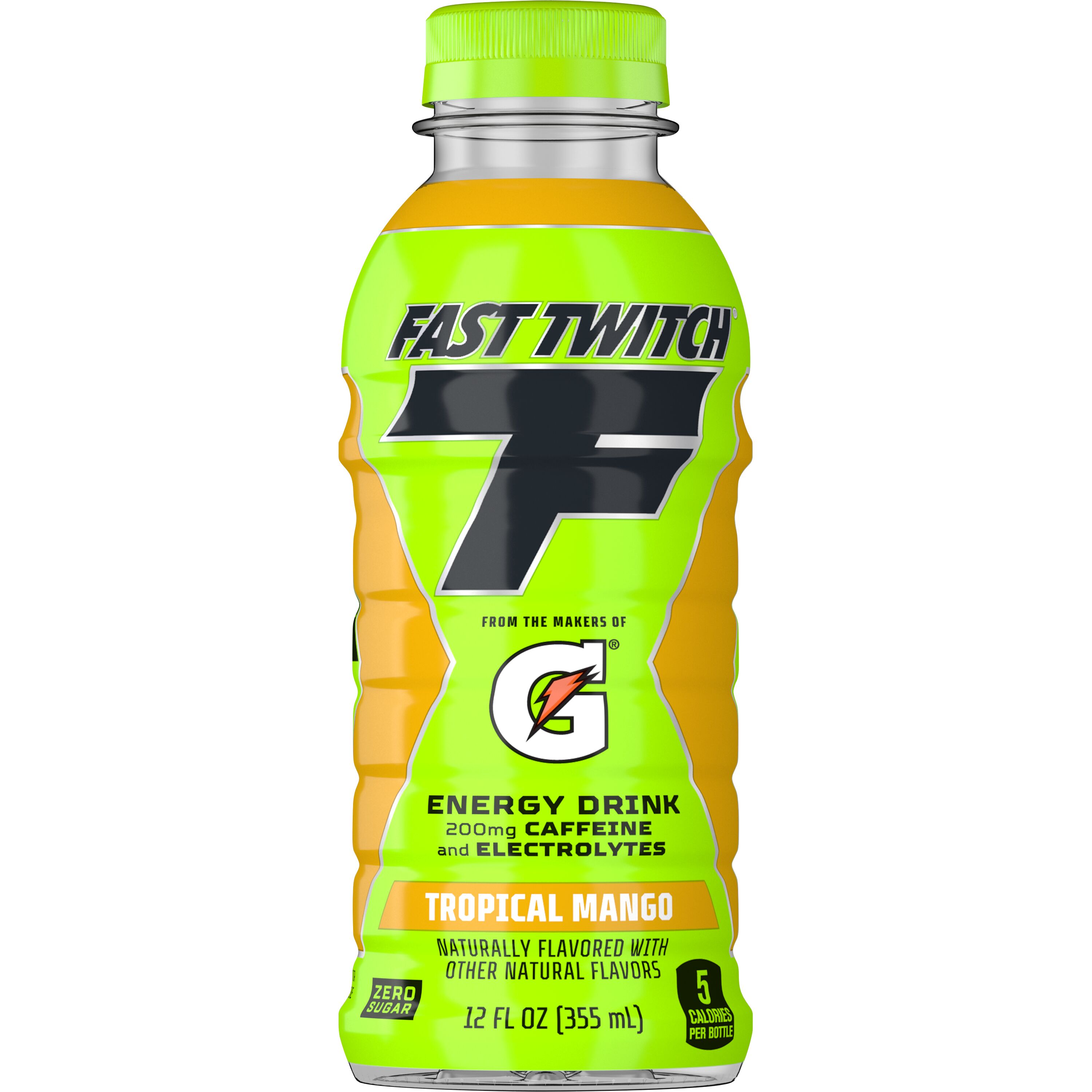 Fast Twitch 876063811989 12 Fluid ounce(s) Tropical Mango Energy drink