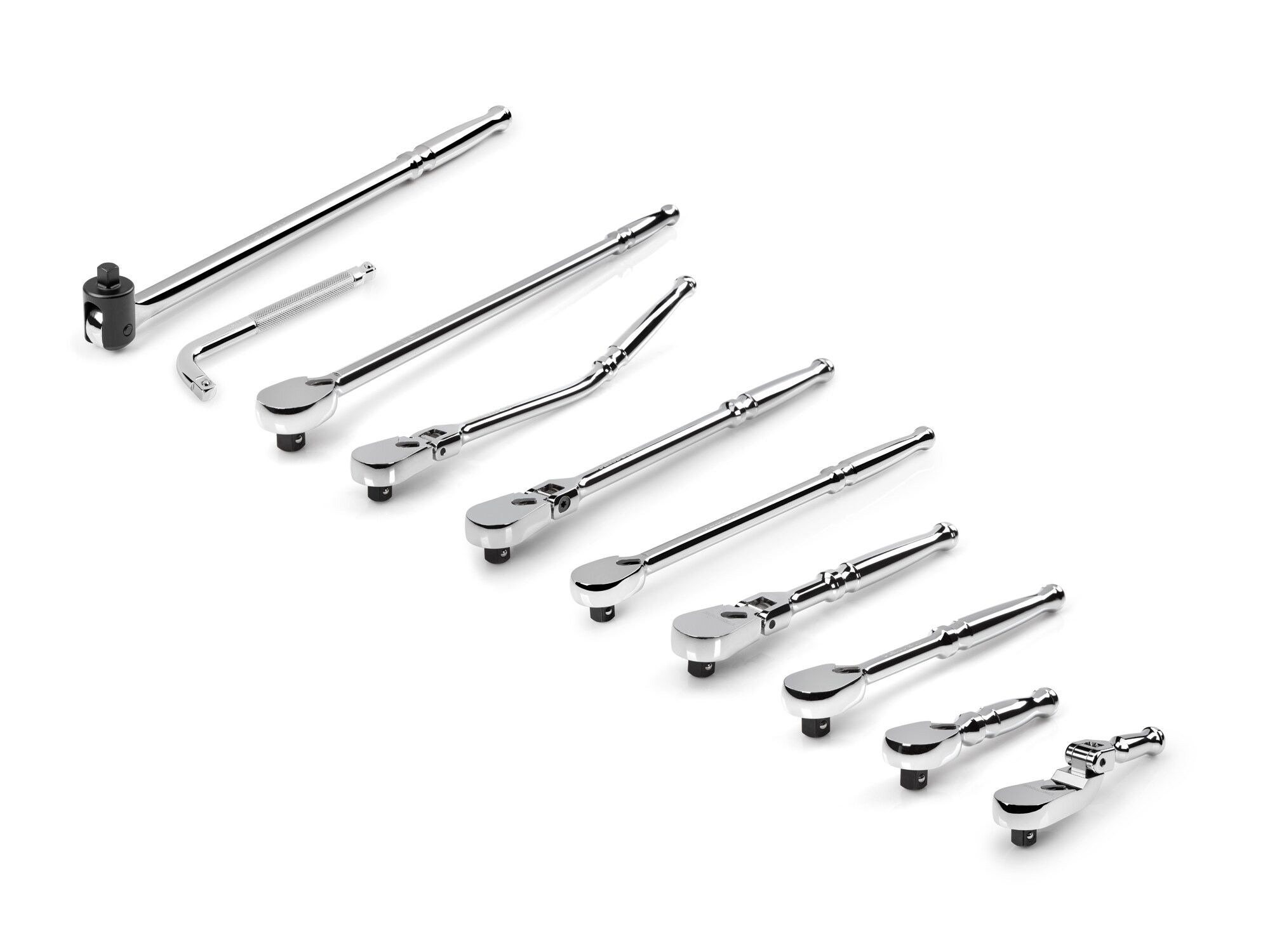 TEKTON 3/8 Inch Drive Ratchet, L-Handle, and Breaker Bar Set (10-Piece) SDR99103 Sansujyuku sansujyuku.com