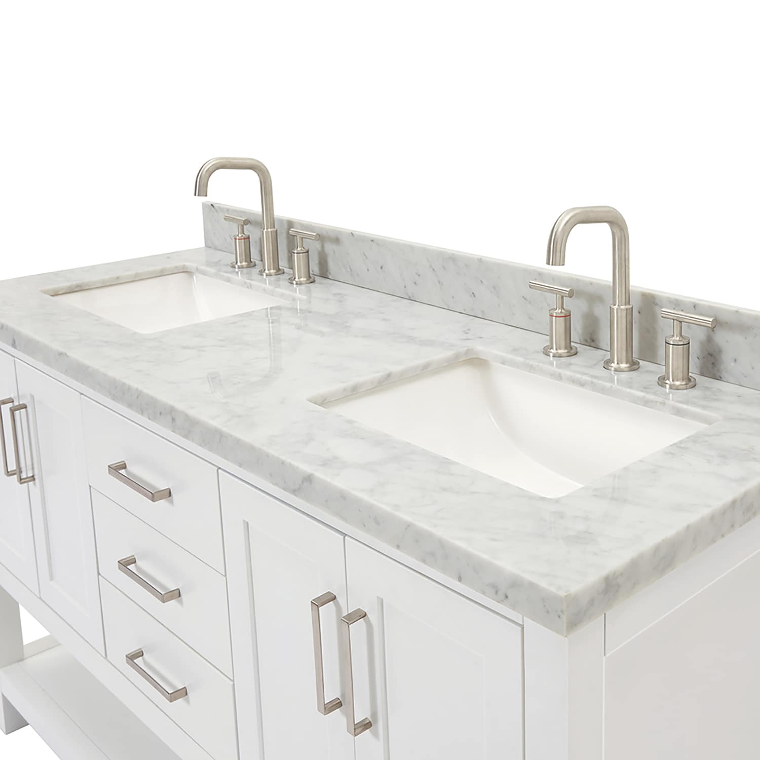 ARIEL S061DCWRVOWHT Bath-Vanity-Combo - View #9