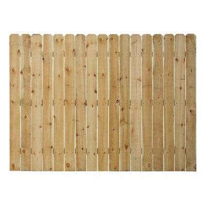 Severe Weather 6 Ft X 8 Ft Pressure Treated Spruce Fence Panel At