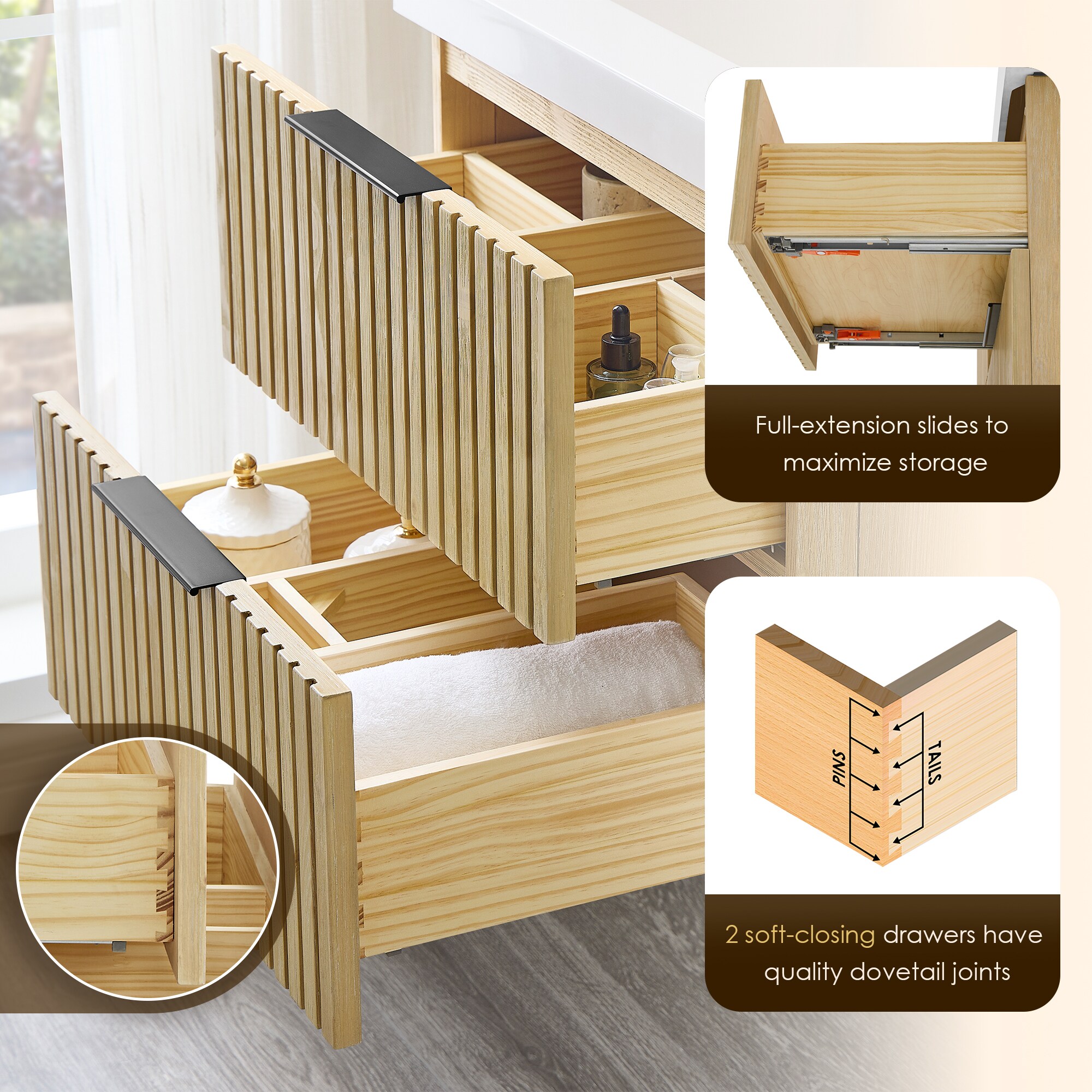 Altair 563024-NB-WH Bath-Vanity-Combo - View #7