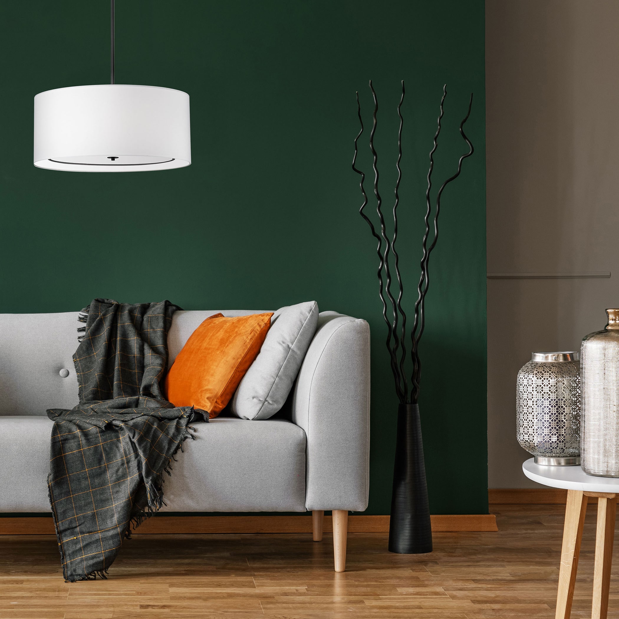 Dainolite POR-304P-MB-WH Pendant-Lights - View #2